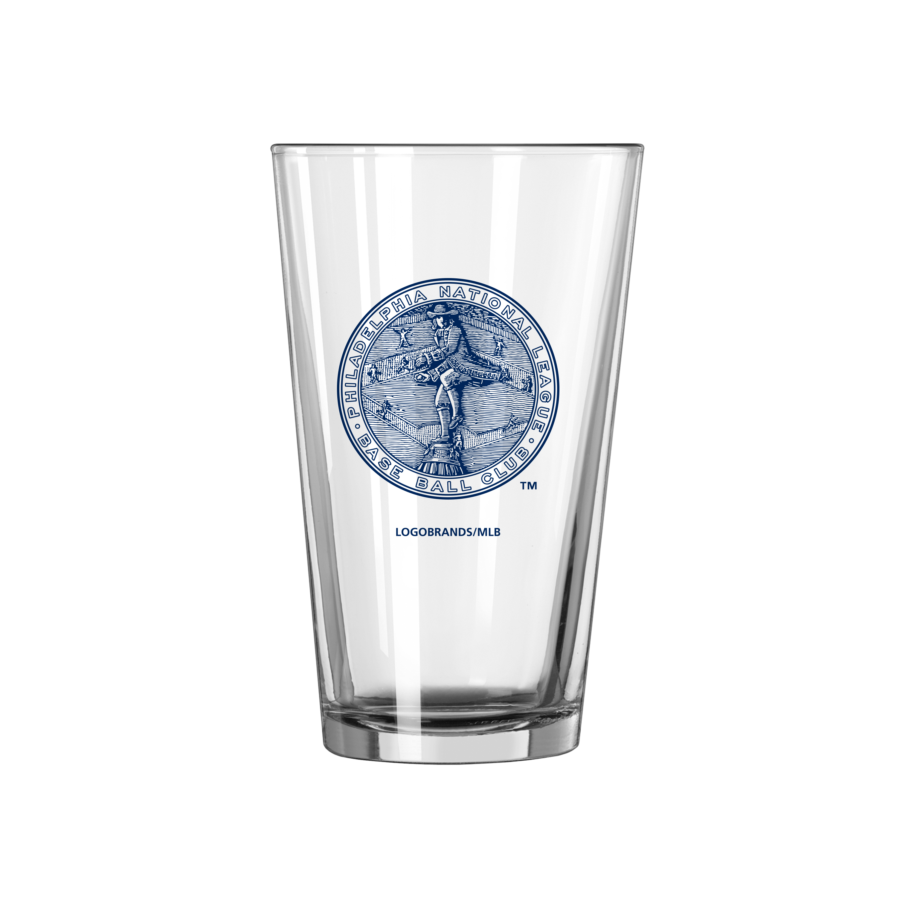 Philadelphia Phillies Vintage 16oz Pint Glass  
