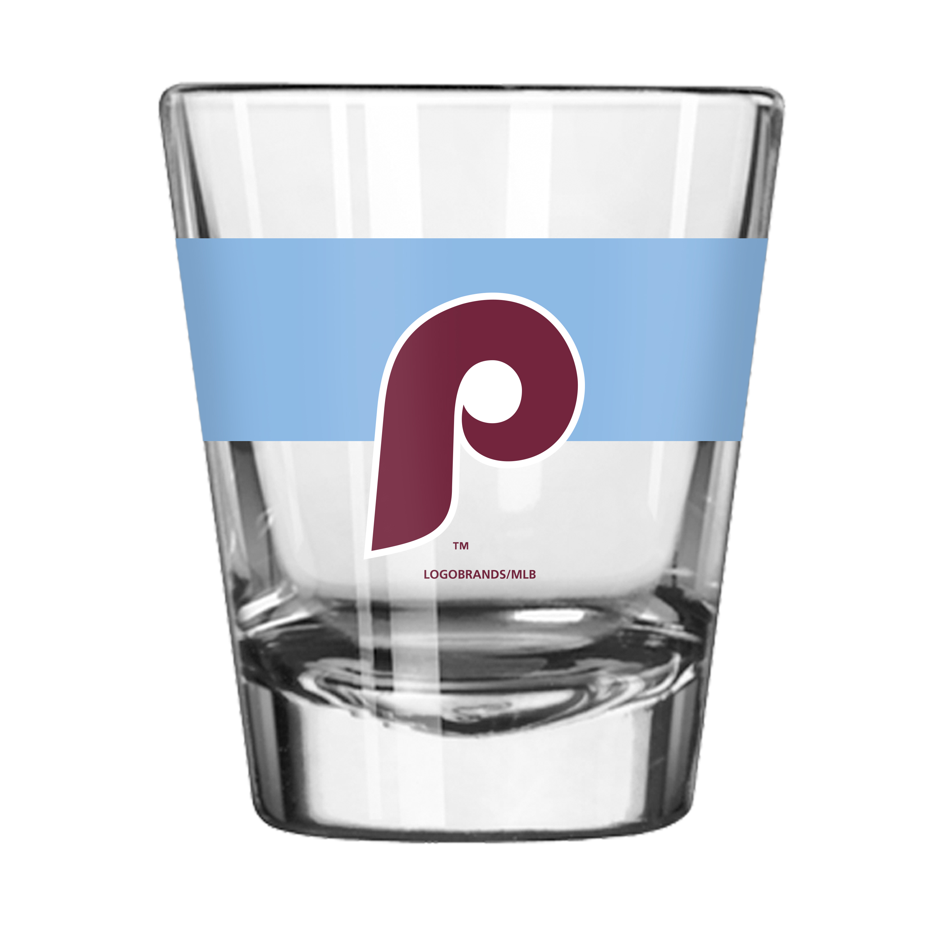 Philadelphia Phillies Retro 2oz Colorblock Shot Glass  