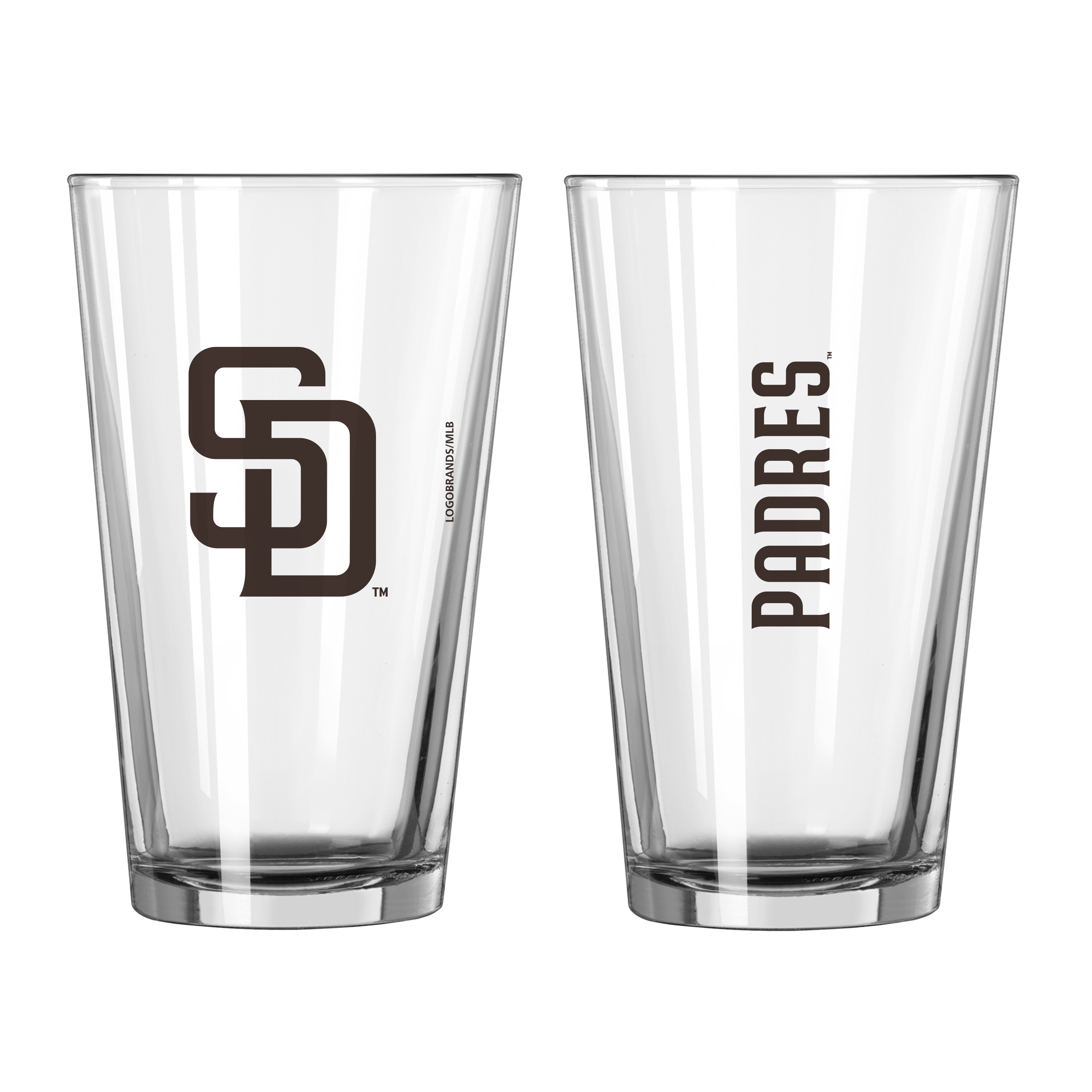 San Diego Padres 16oz Gameday Pint Glass  