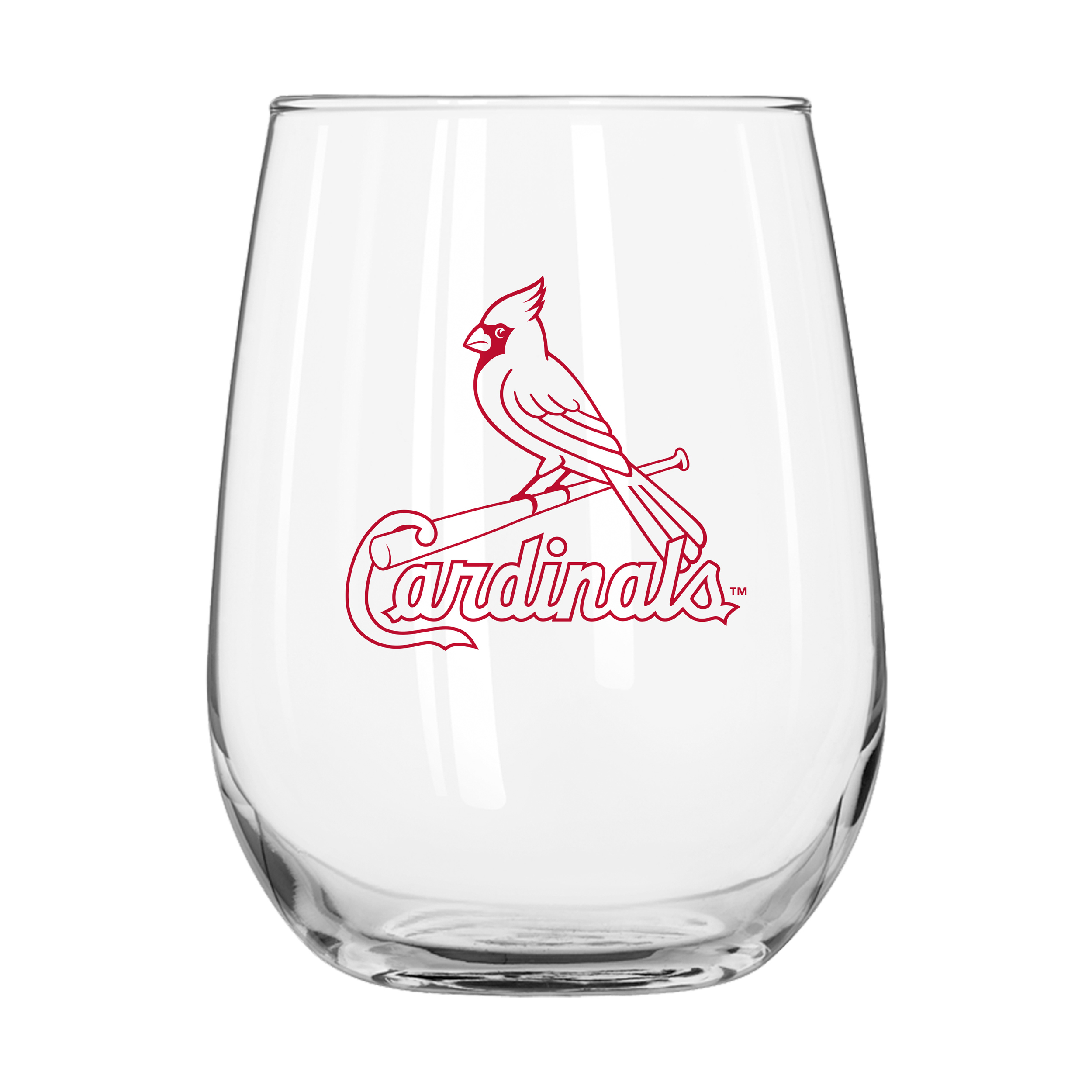 St. Louis Cardinals 16oz Gameday Curved Beverage Glass  