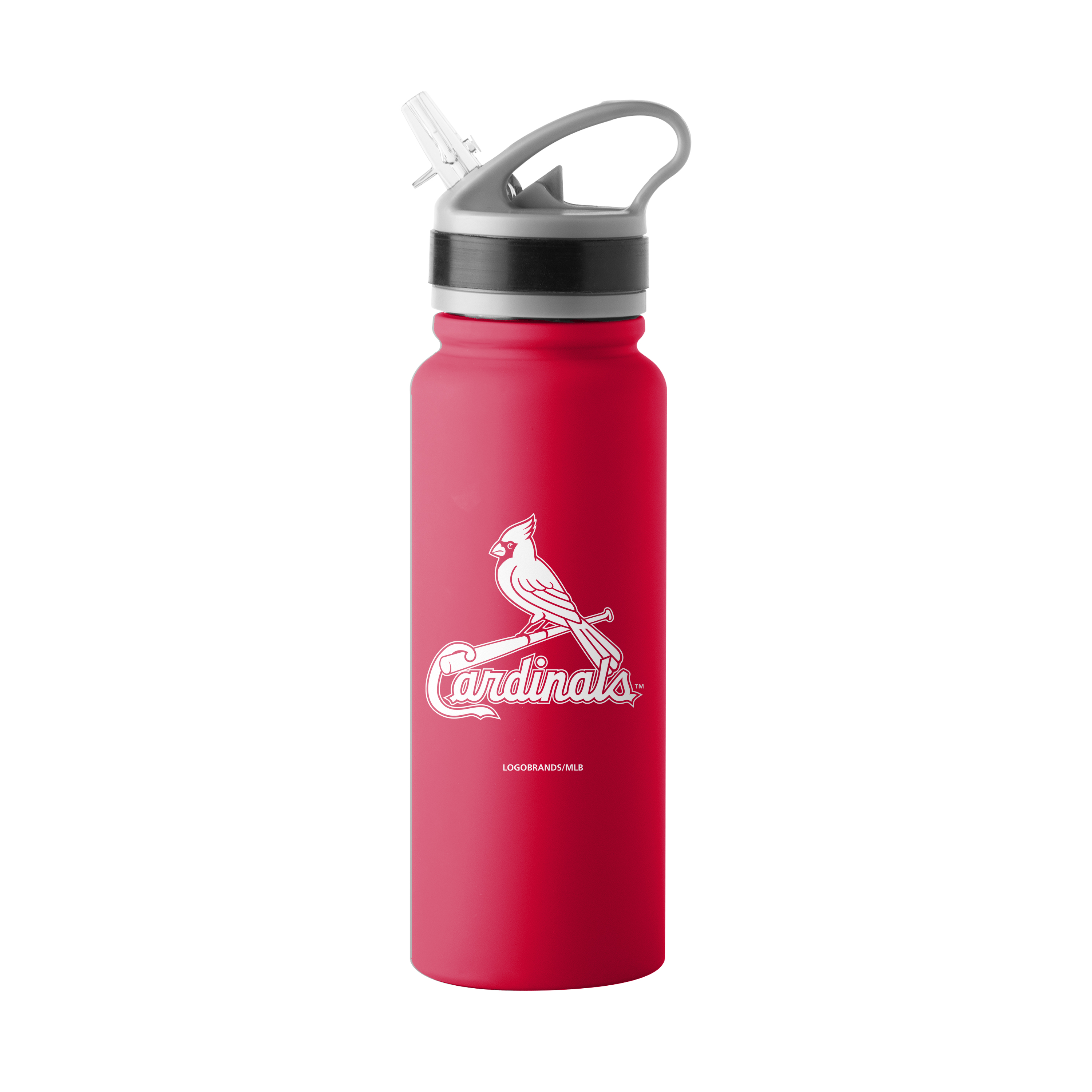 St Louis Cardinals 25oz Stainless Single Wall Flip Top Bottle  