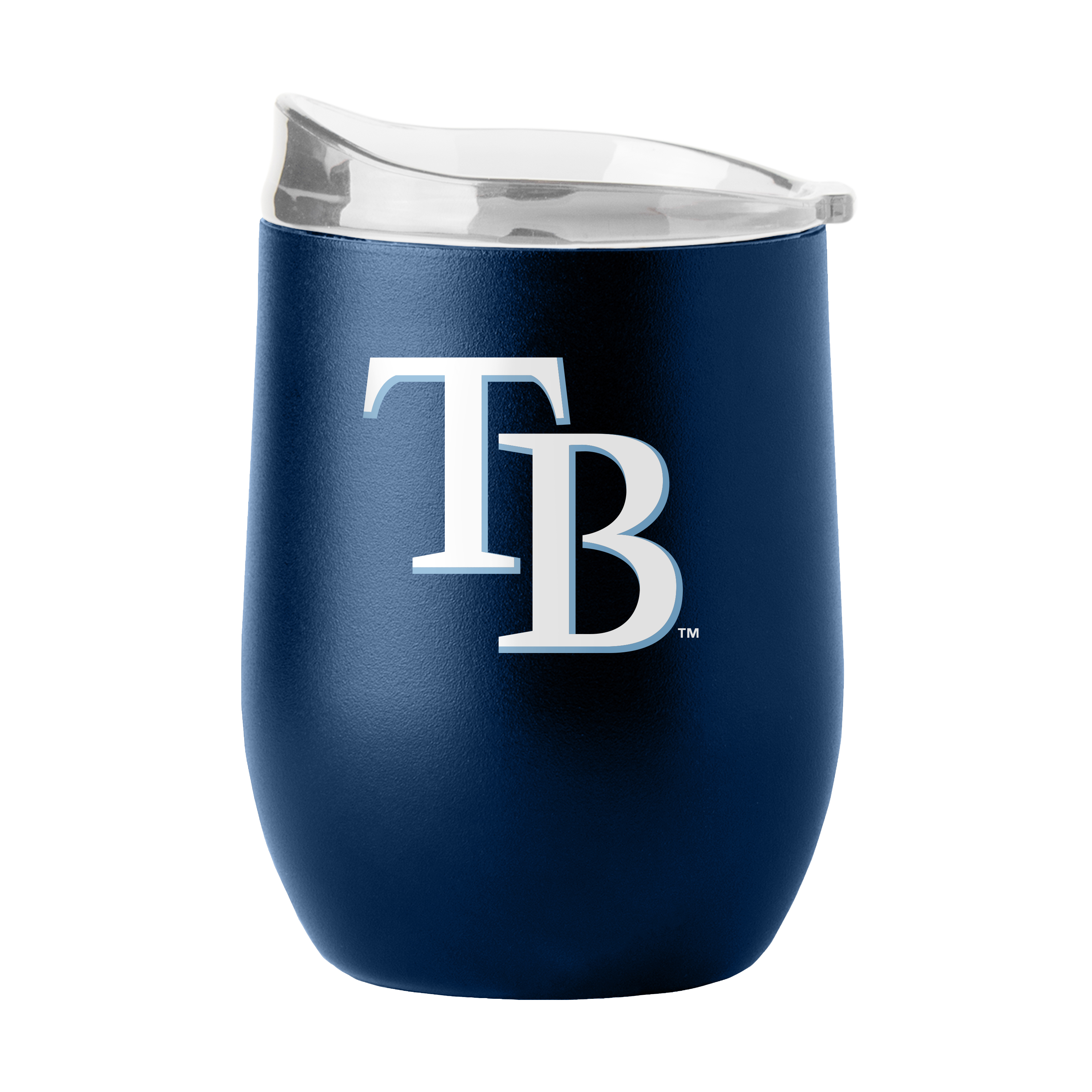 Tampa Bay Rays 16oz Flipside Powder Coat Curved Beverage  