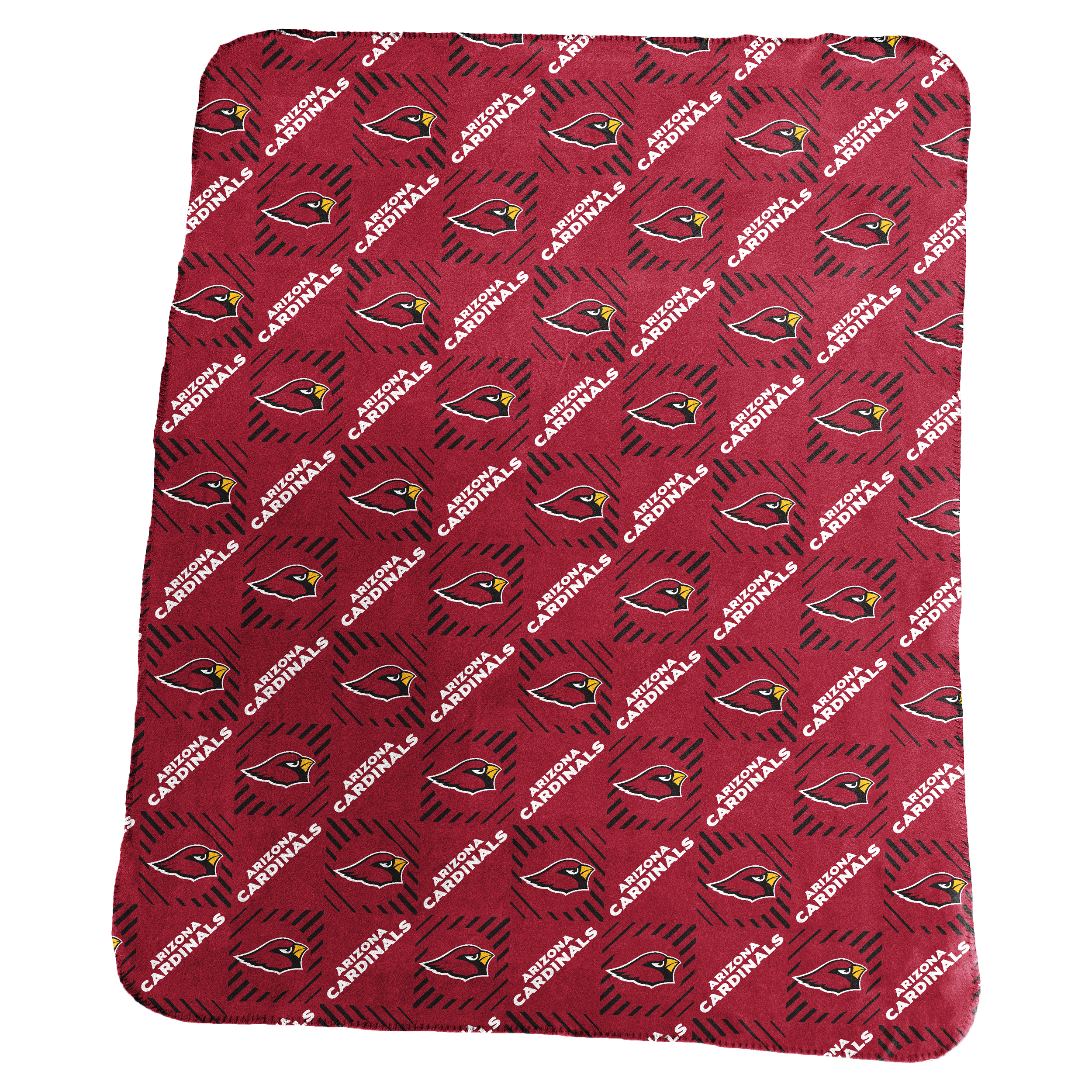 Arizona Cardinals 50x60 Repeating Pattern Fleece Throw    