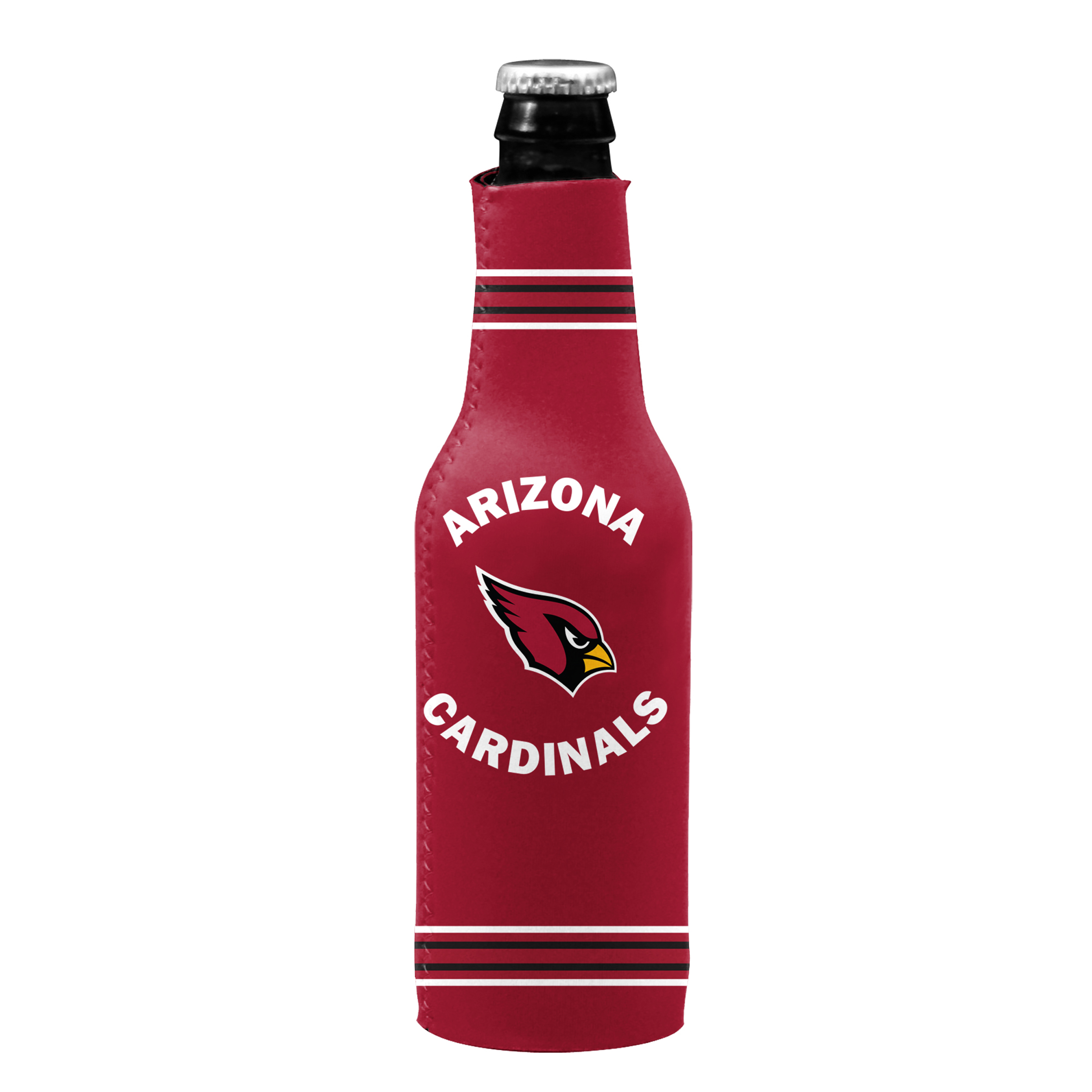 Arizona Cardinals Crest Logo Insulated Bottle Sleeve    