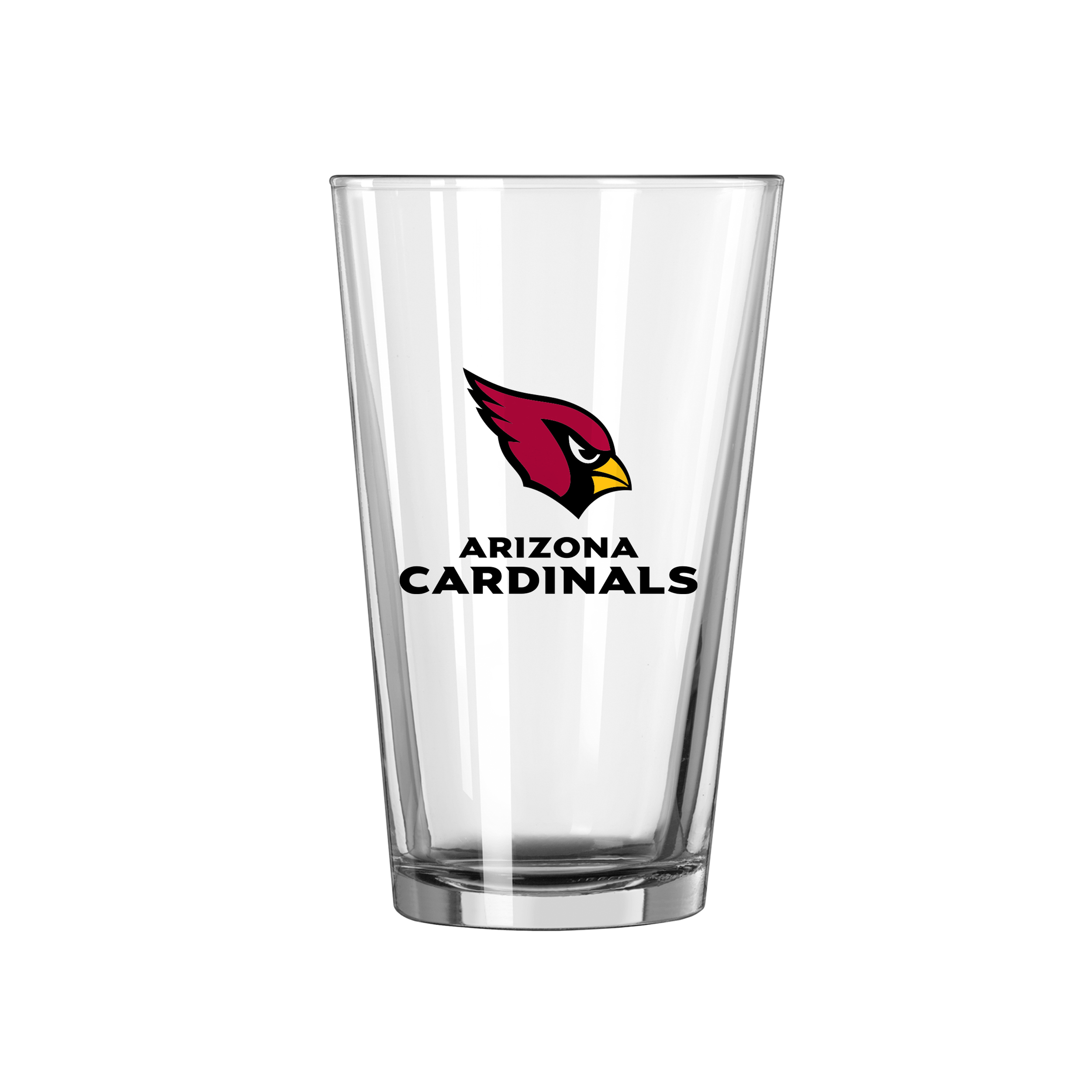 Arizona Cardinals 16oz Logo Pint Glass    