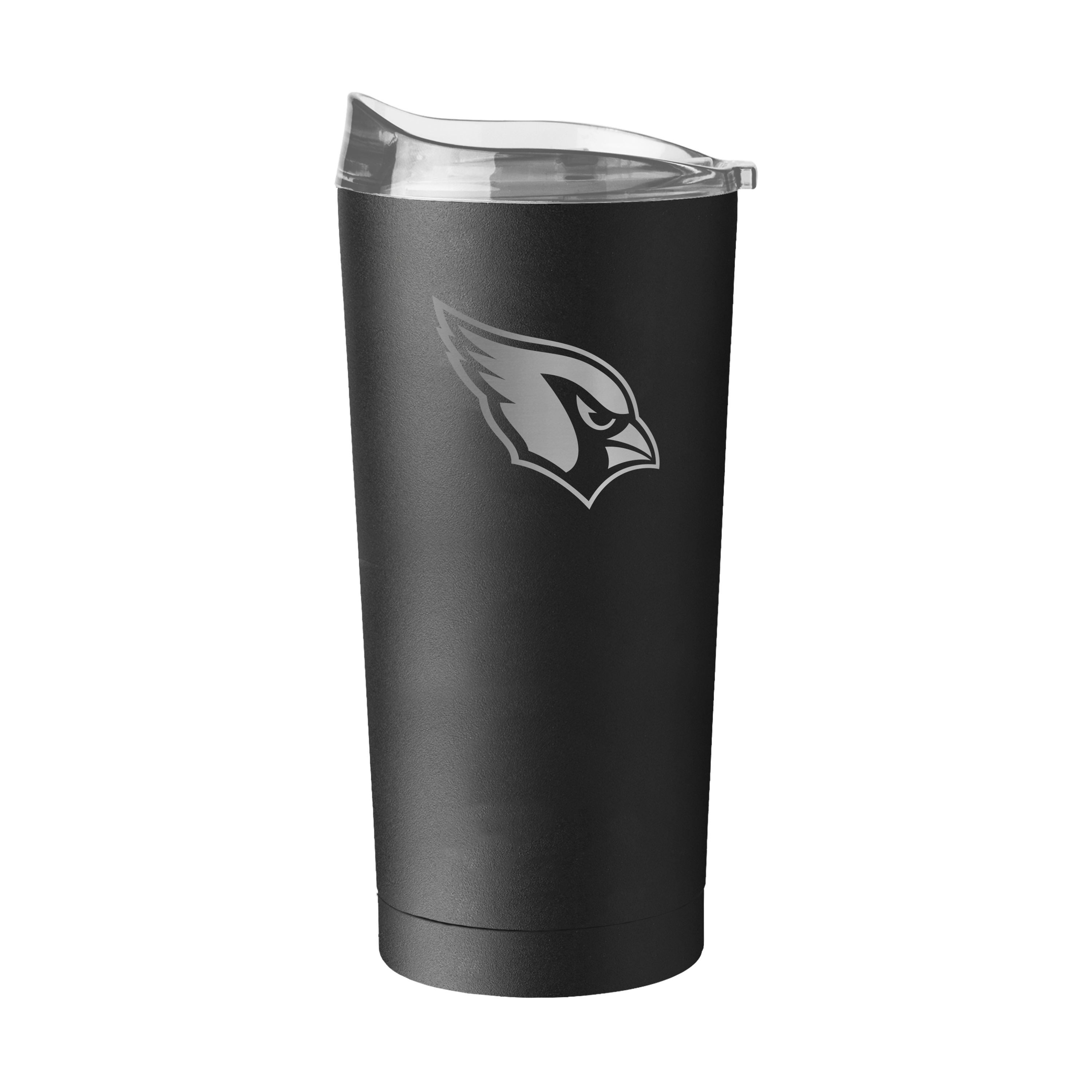 Arizona Cardinals 20oz Etch Black Powder Coat Tumbler    