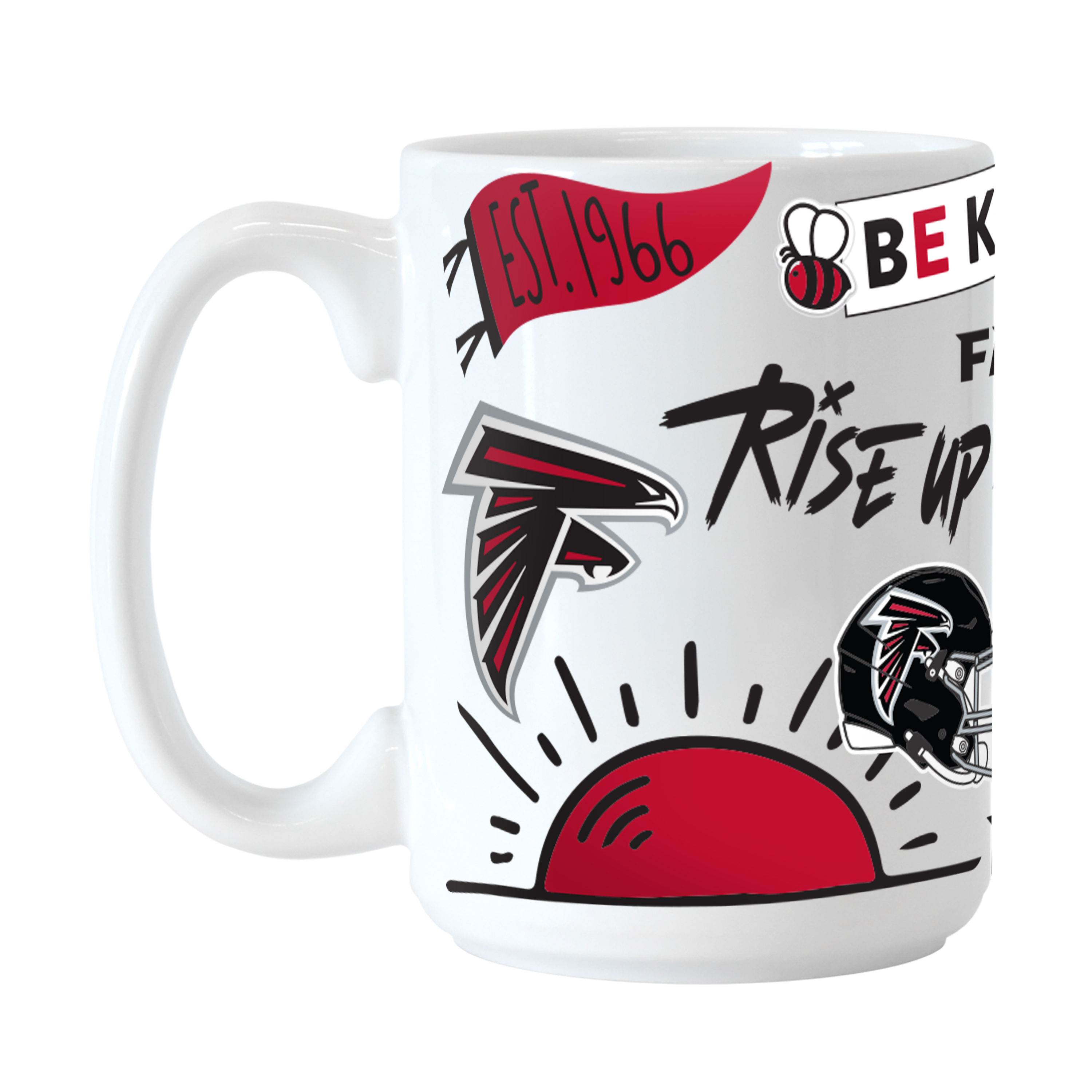 Atlanta Falcons 15oz Native Sublimated Mug  