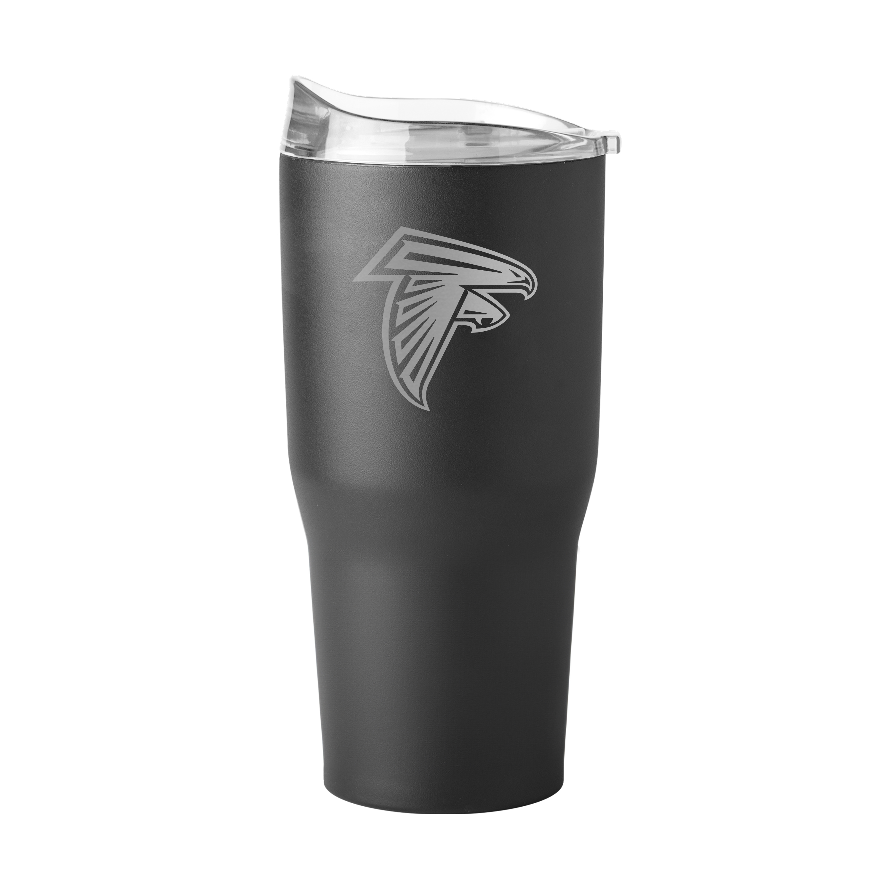 Atlanta Falcons 30oz Etch Black Powder Coat Tumbler    