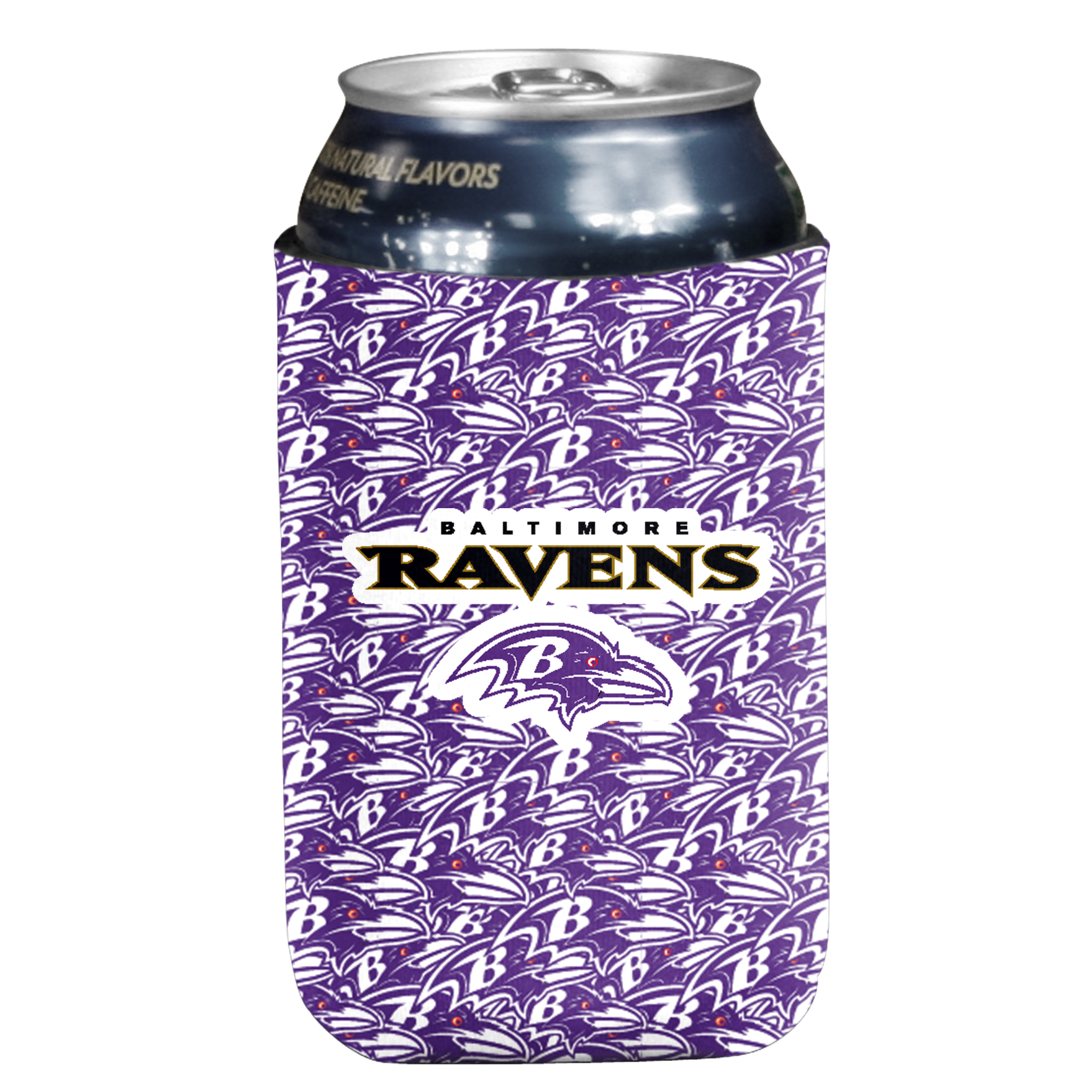 Baltimore Ravens Ravens Flock Insulated Can Sleeve  