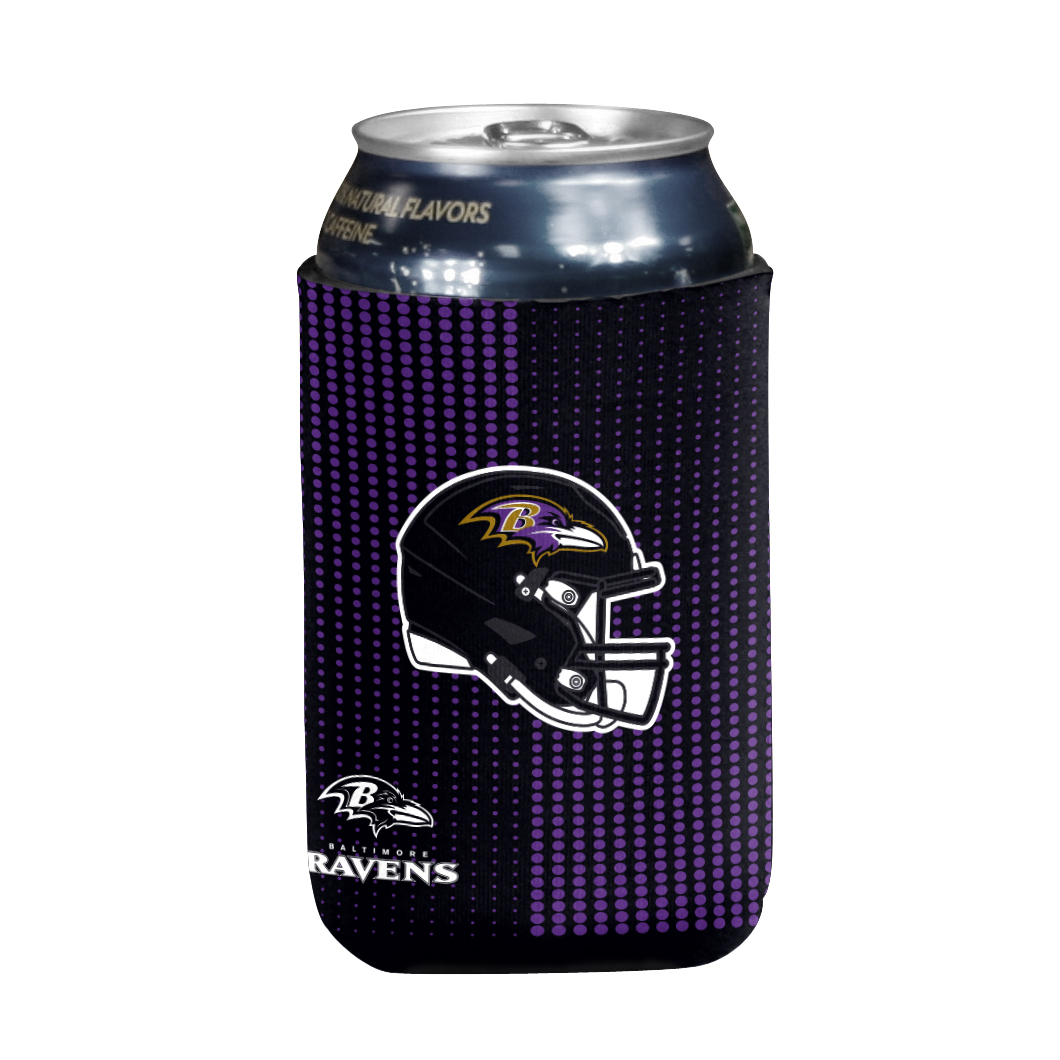 Baltimore Ravens Insulated Dot Matrix Can Sleeve    