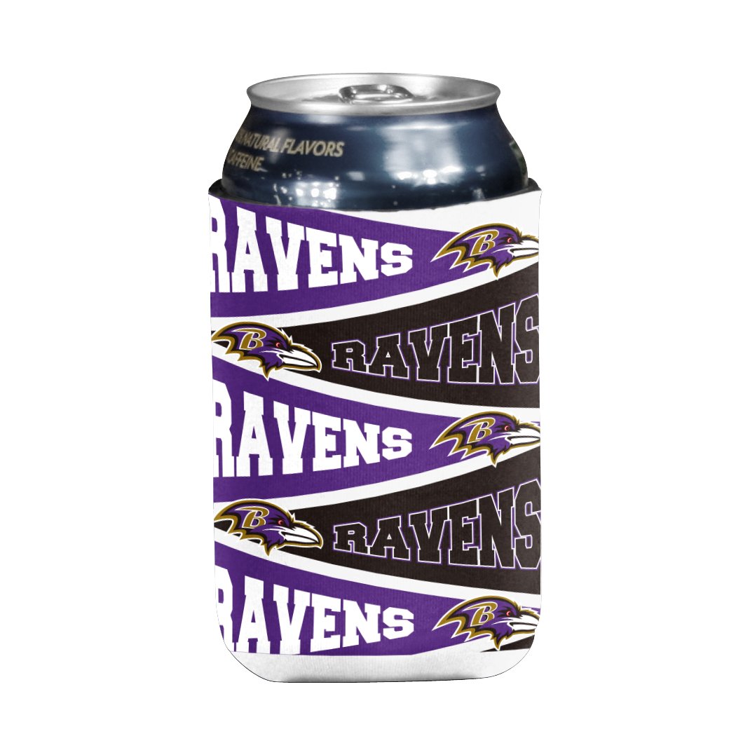 Baltimore Ravens Insulated Pennant Can Sleeve    