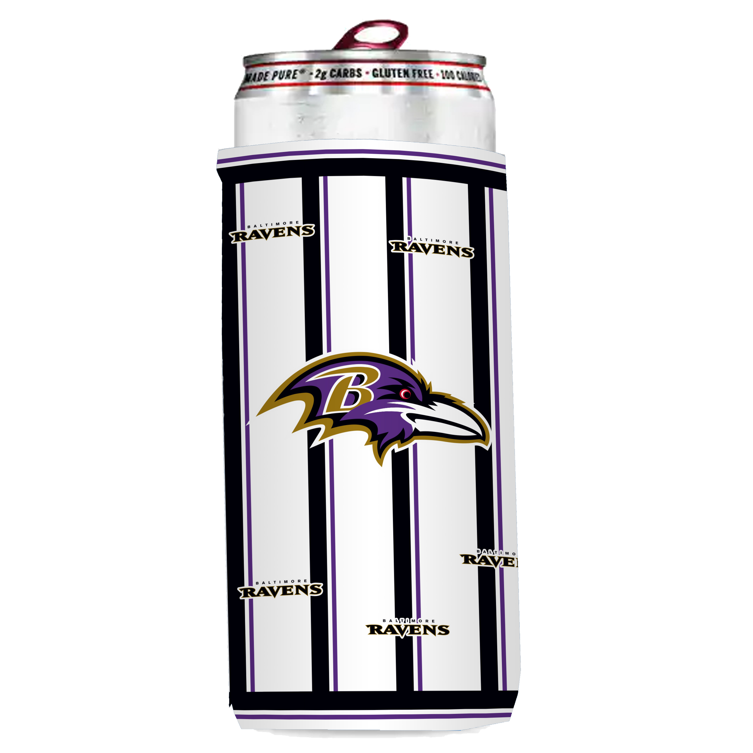 Baltimore Ravens Insulated Defense Slim Can Sleeve    