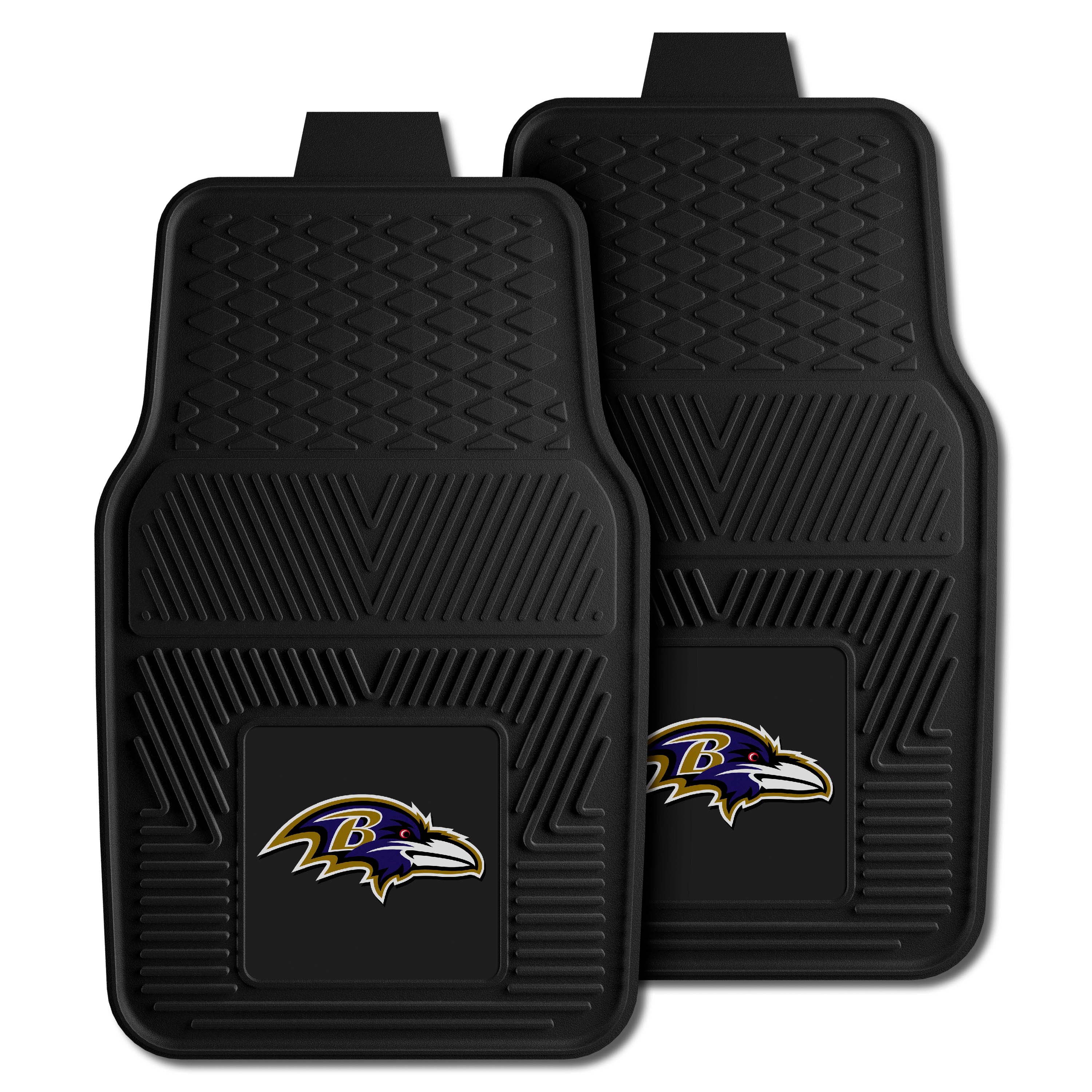 Baltimore Ravens 2-pc Vinyl Car Mat Set    