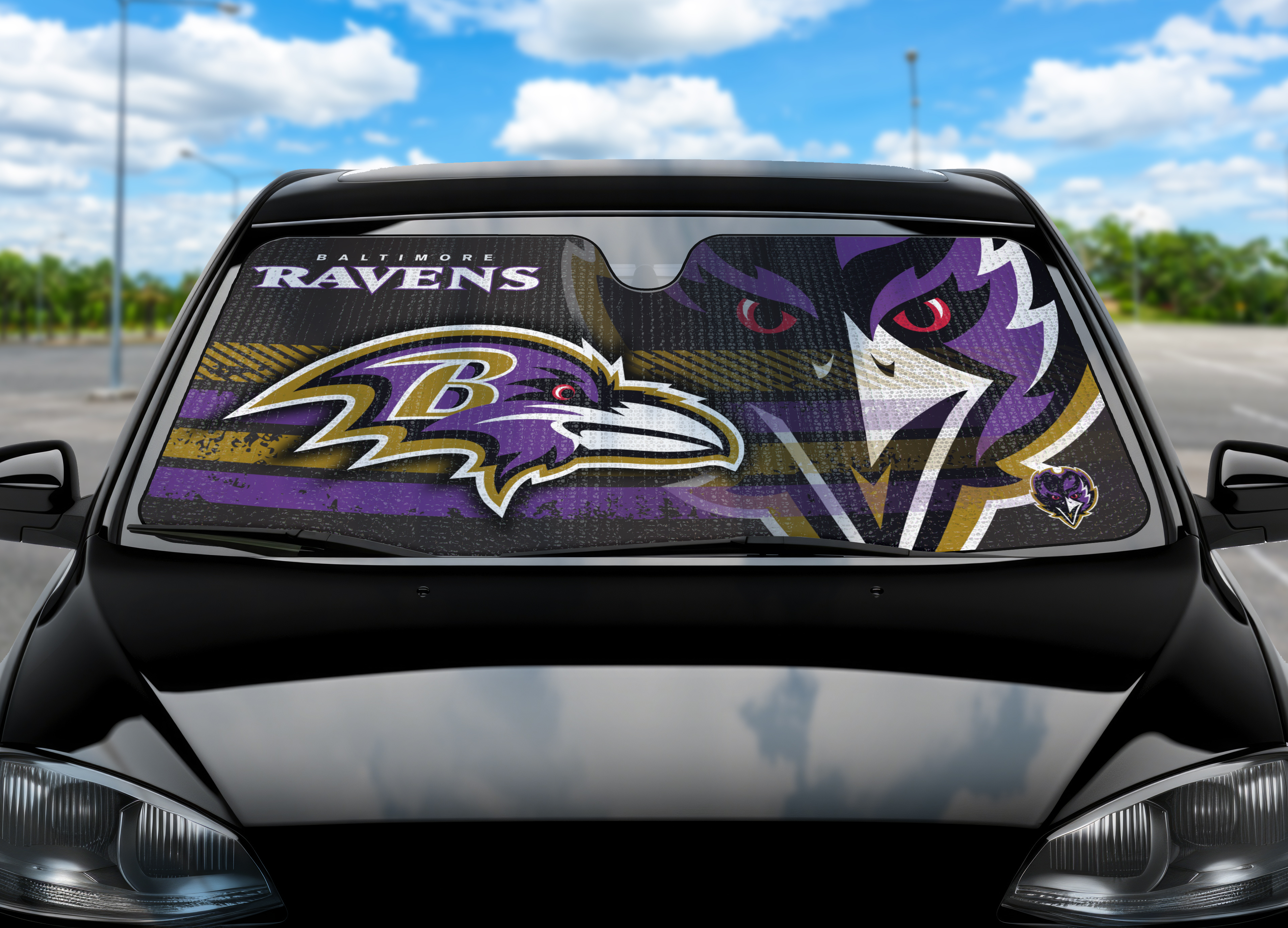 Baltimore Ravens Auto Shade    