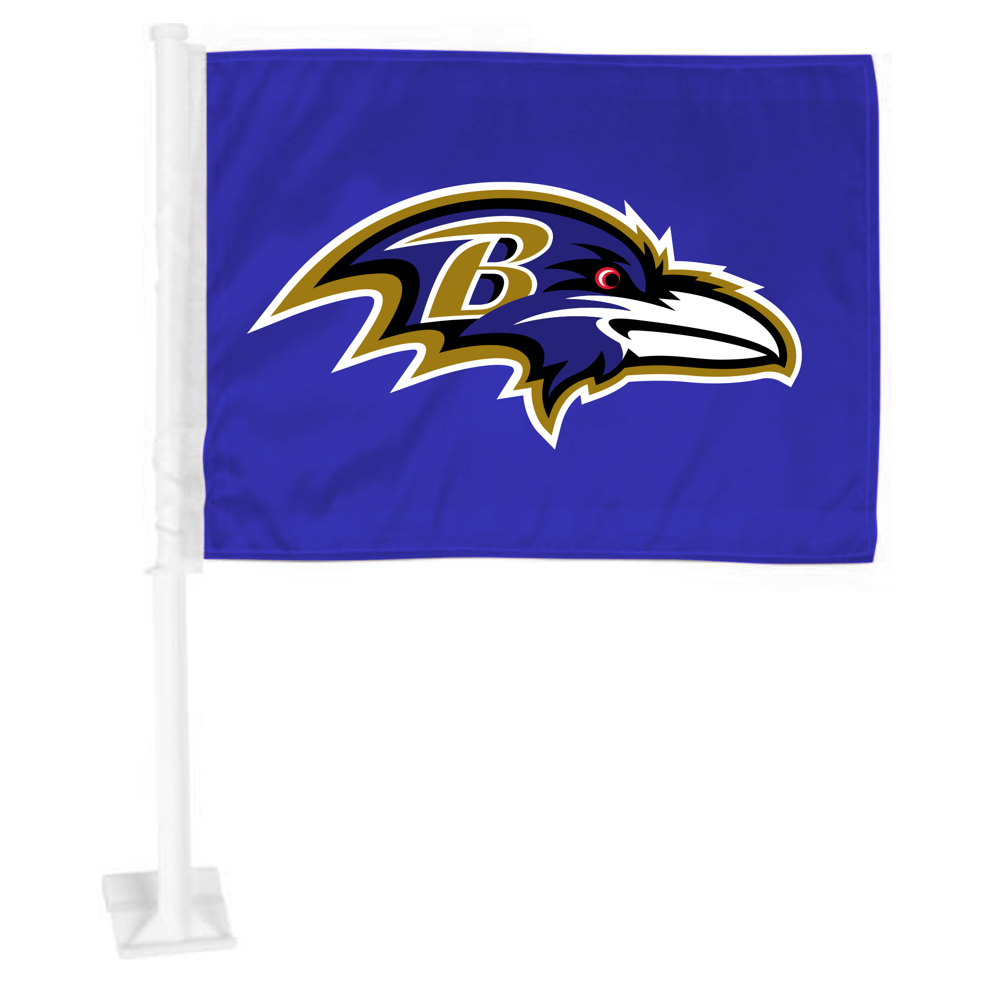 Baltimore Ravens Car Flag  