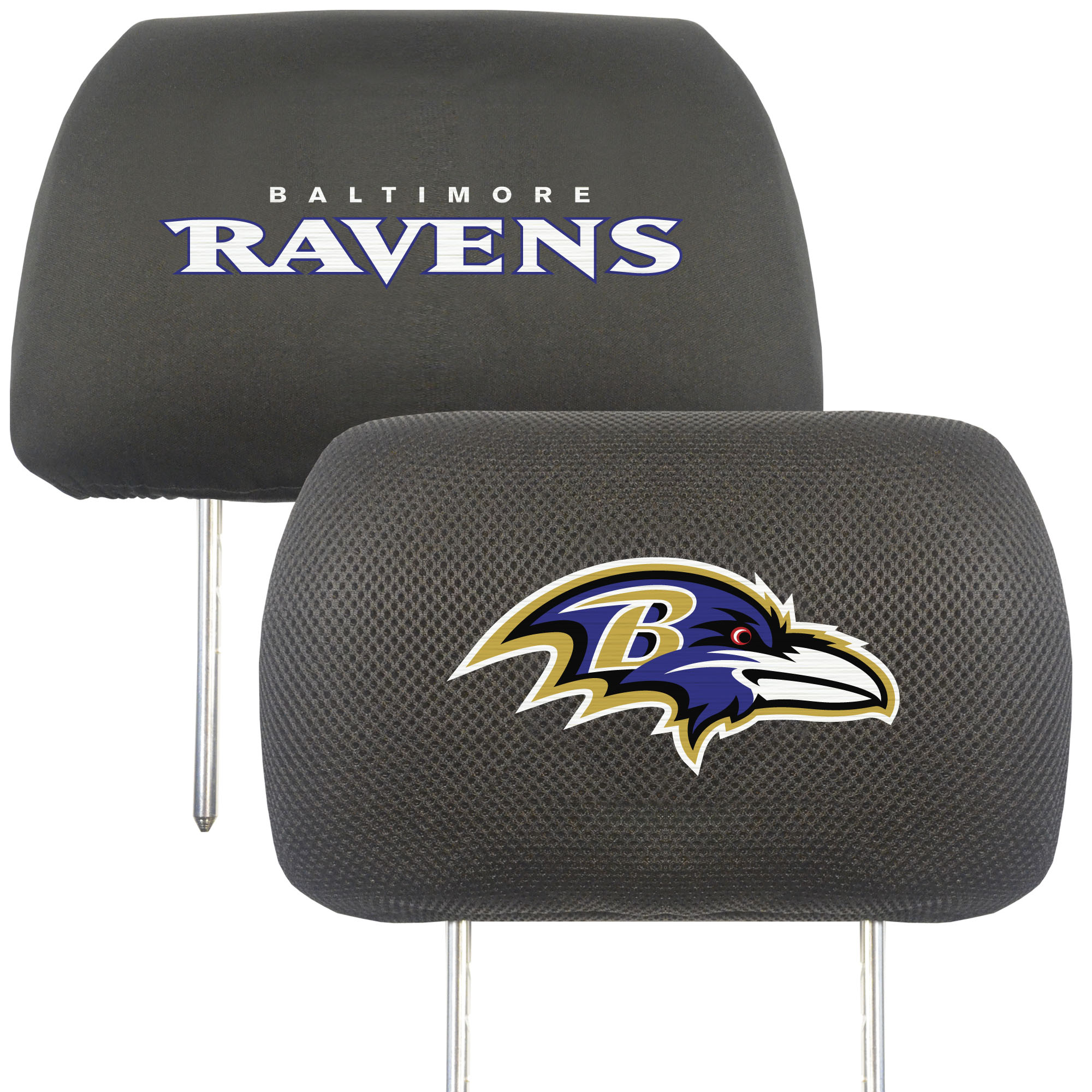 Baltimore Ravens Head Rest Cover    