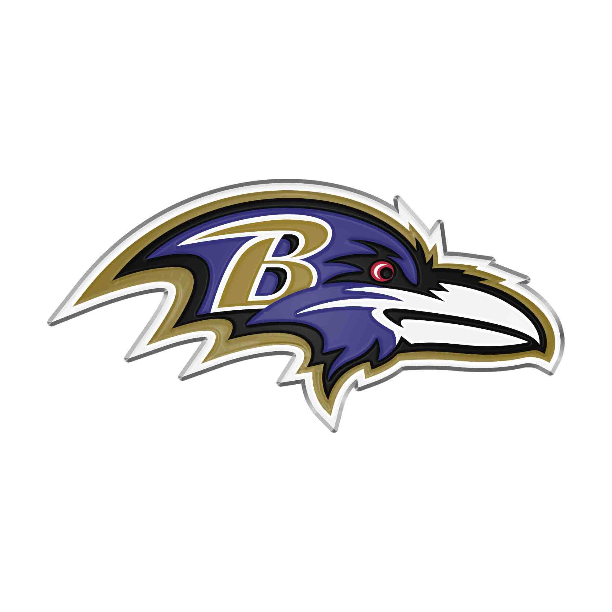 Baltimore Ravens Color Emblem    