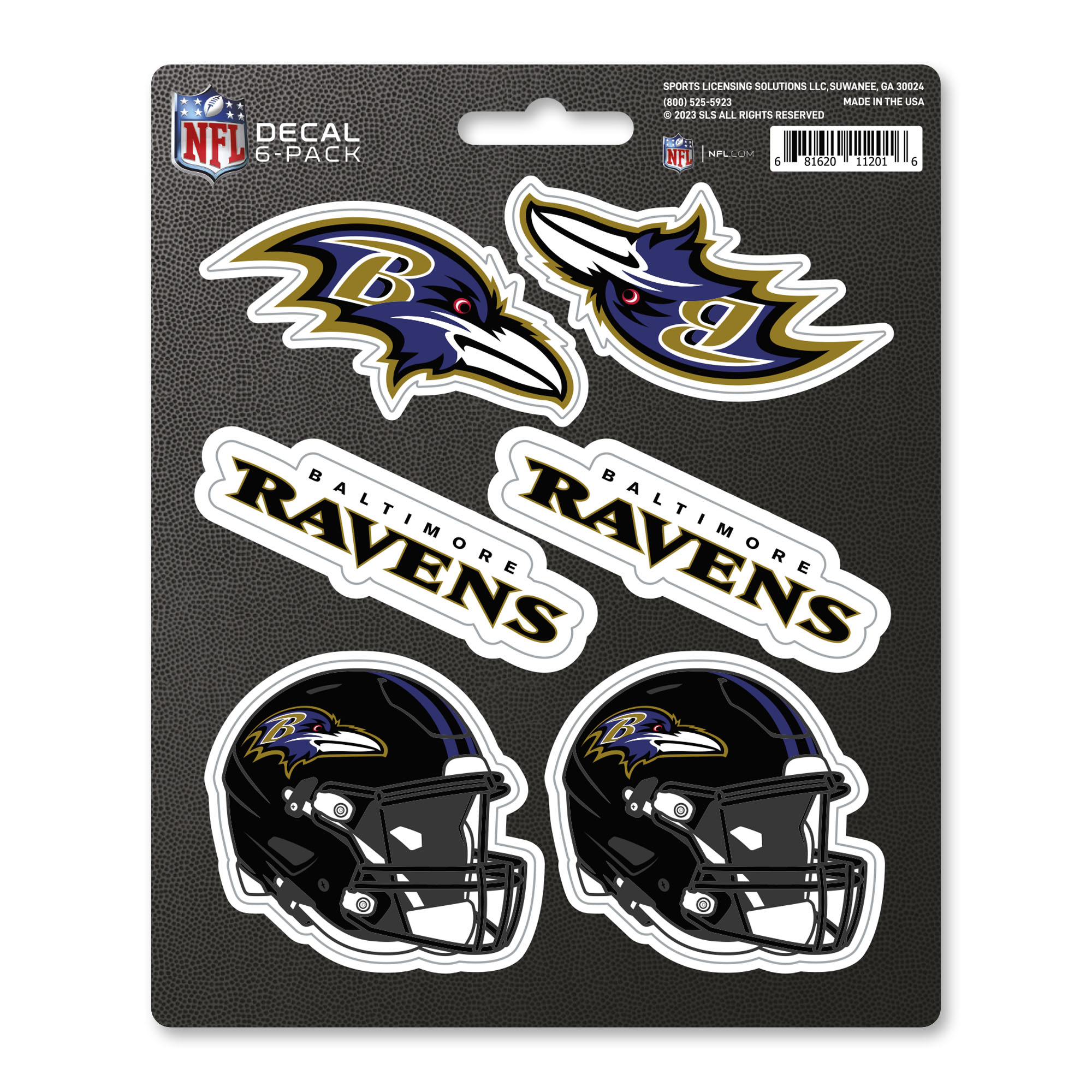 Baltimore Ravens DECAL6  