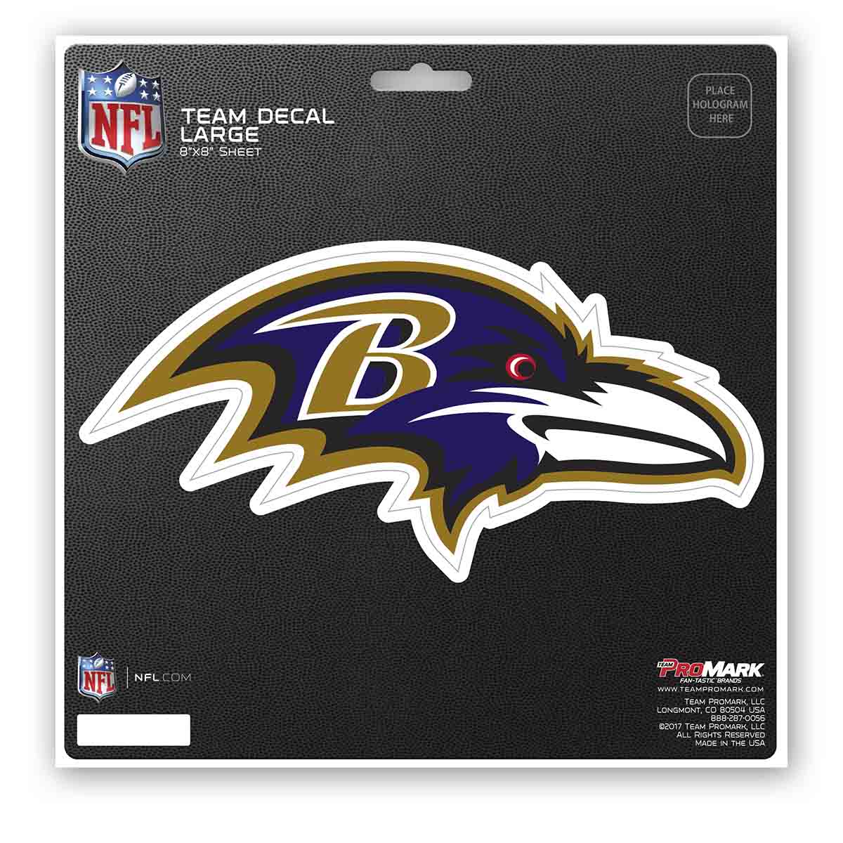 Baltimore Ravens Large Decal    