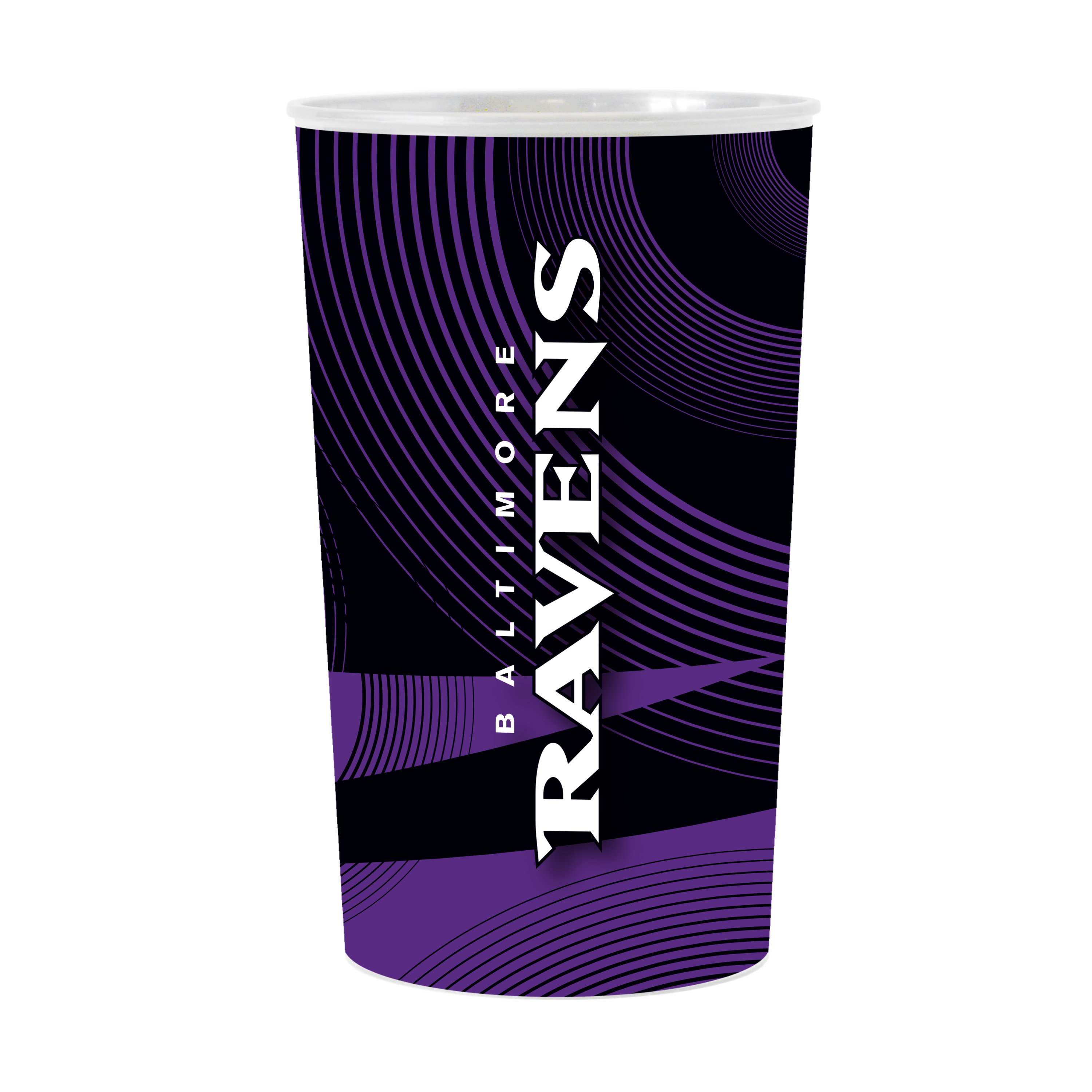 Baltimore Ravens Geometric Hardwall Cup 4 Pack  