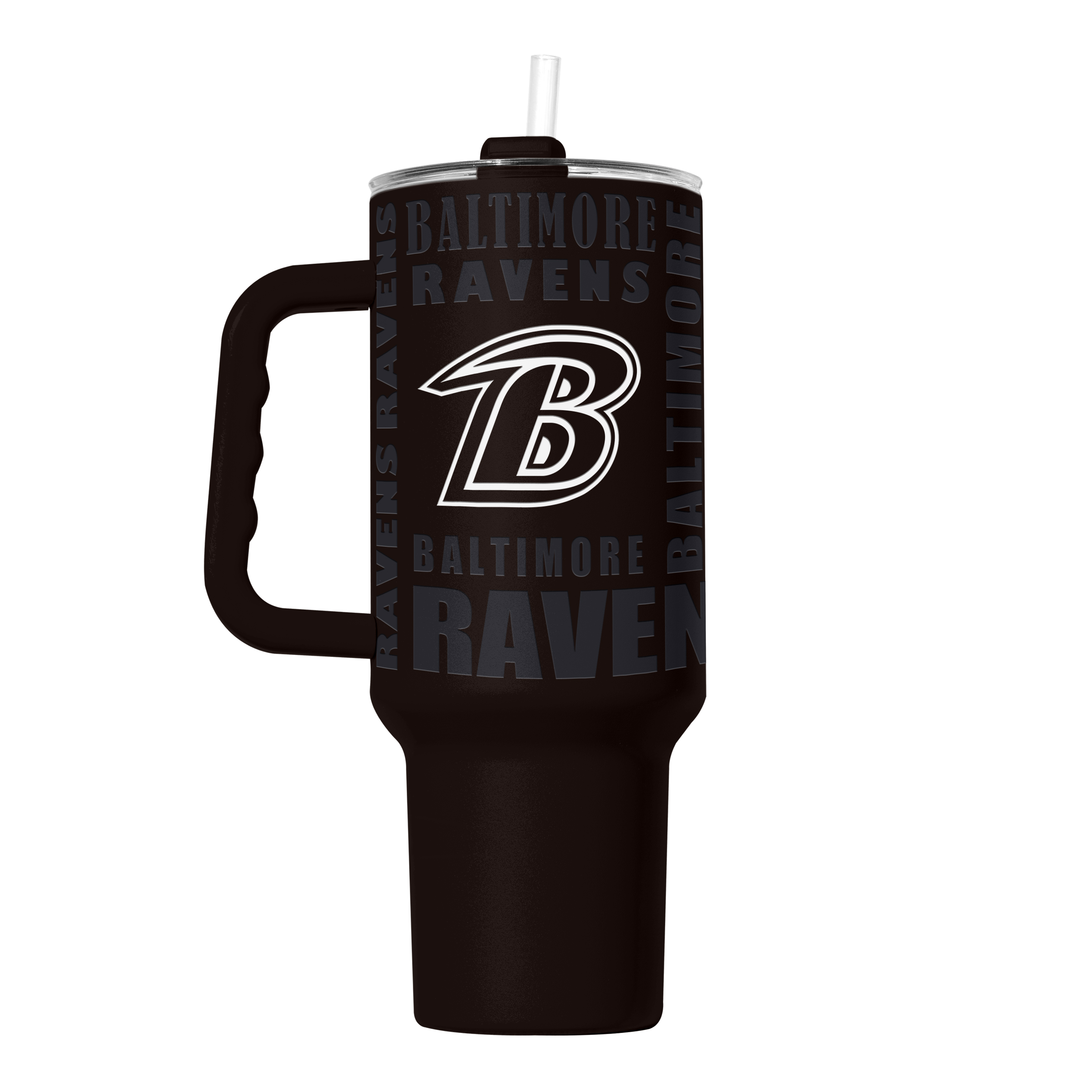 Baltimore Ravens 40oz Replay Powder Coat Tumbler    