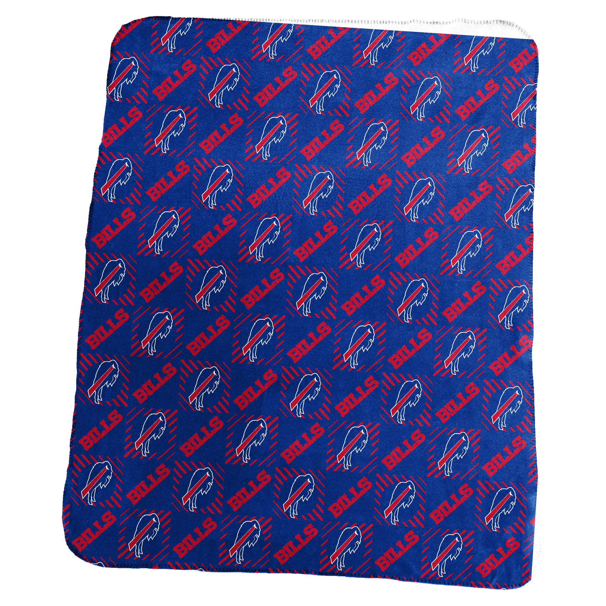 Buffalo Bills 50x60 Repeating Pattern Fleece Throw    