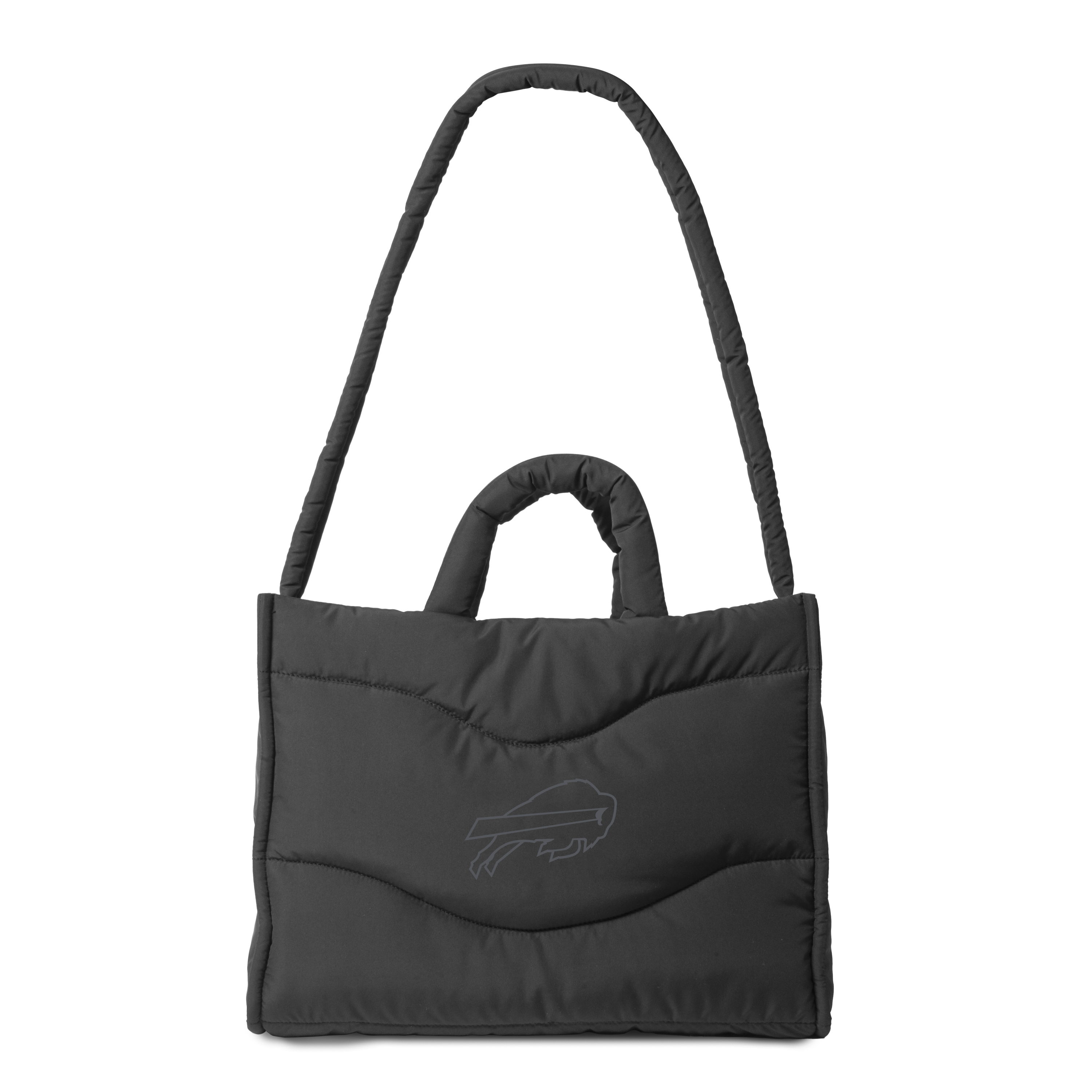 Buffalo Bills Wave Black Puff Tote  