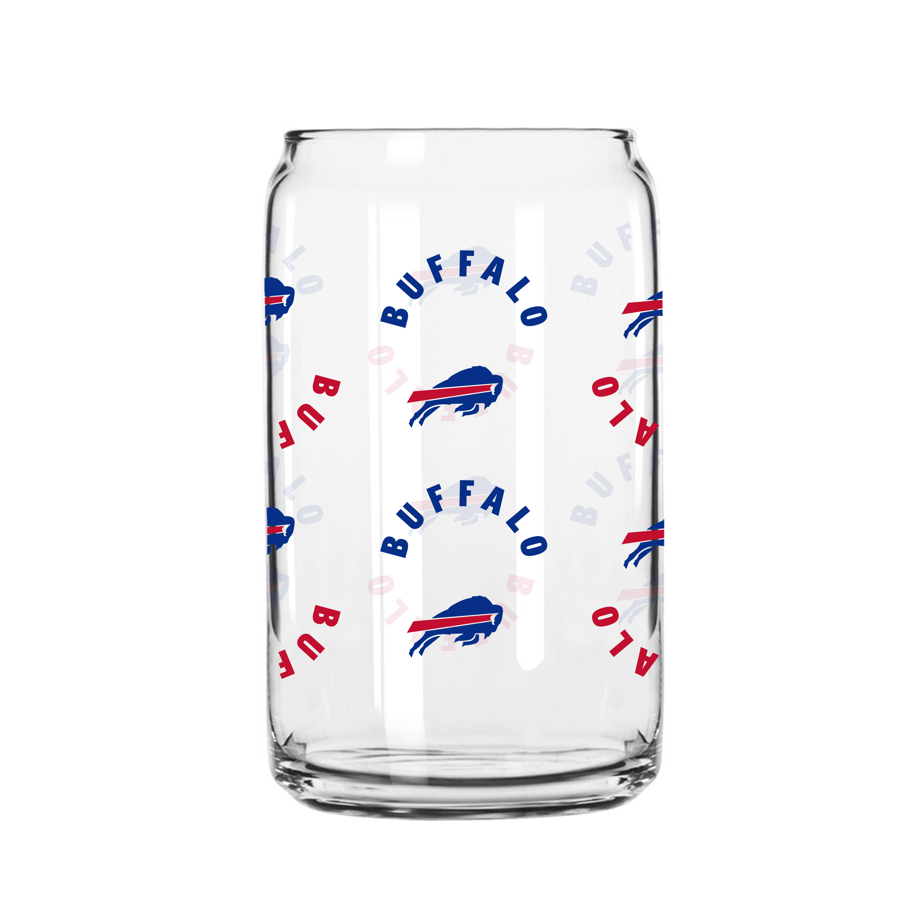 Buffalo Bills Victory 16oz Can Glass  