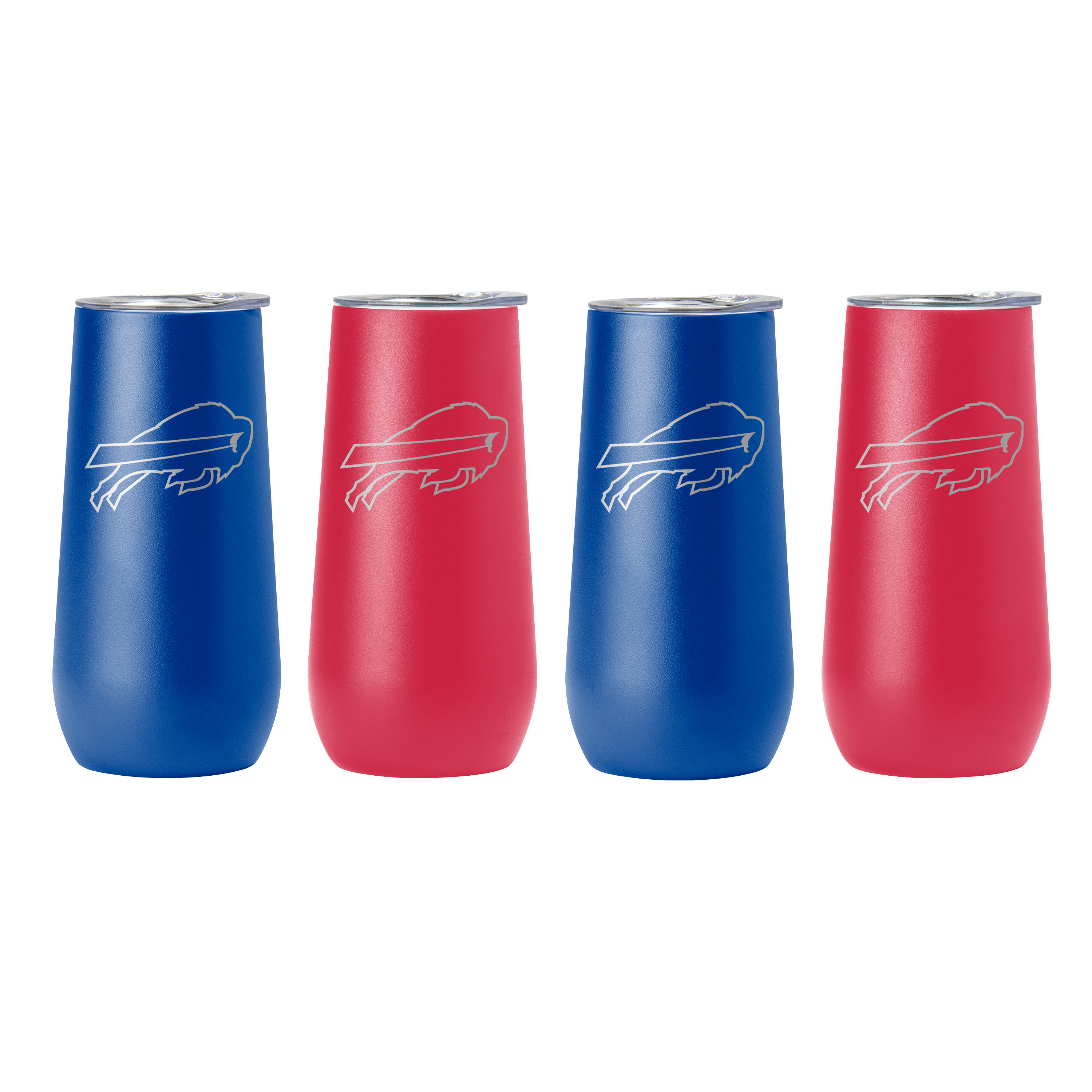 Buffalo Bills 10oz Curved Tumbler 4 Pack    