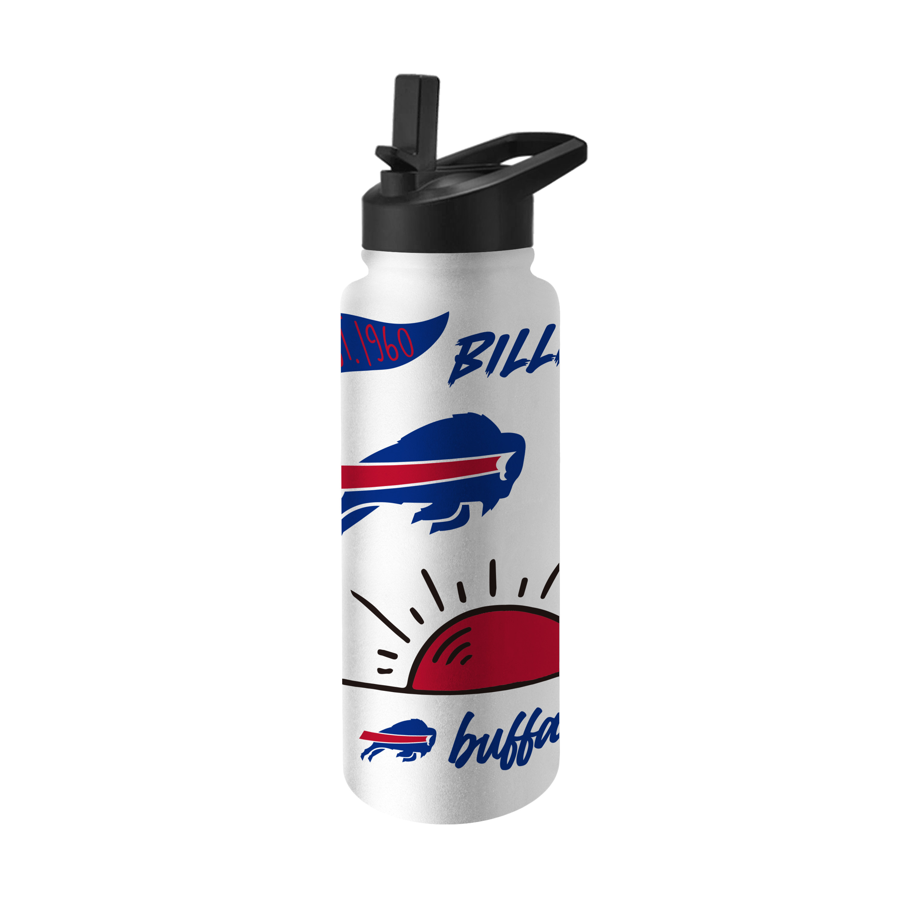 Buffalo Bills 34oz Native Quencher Bottle    