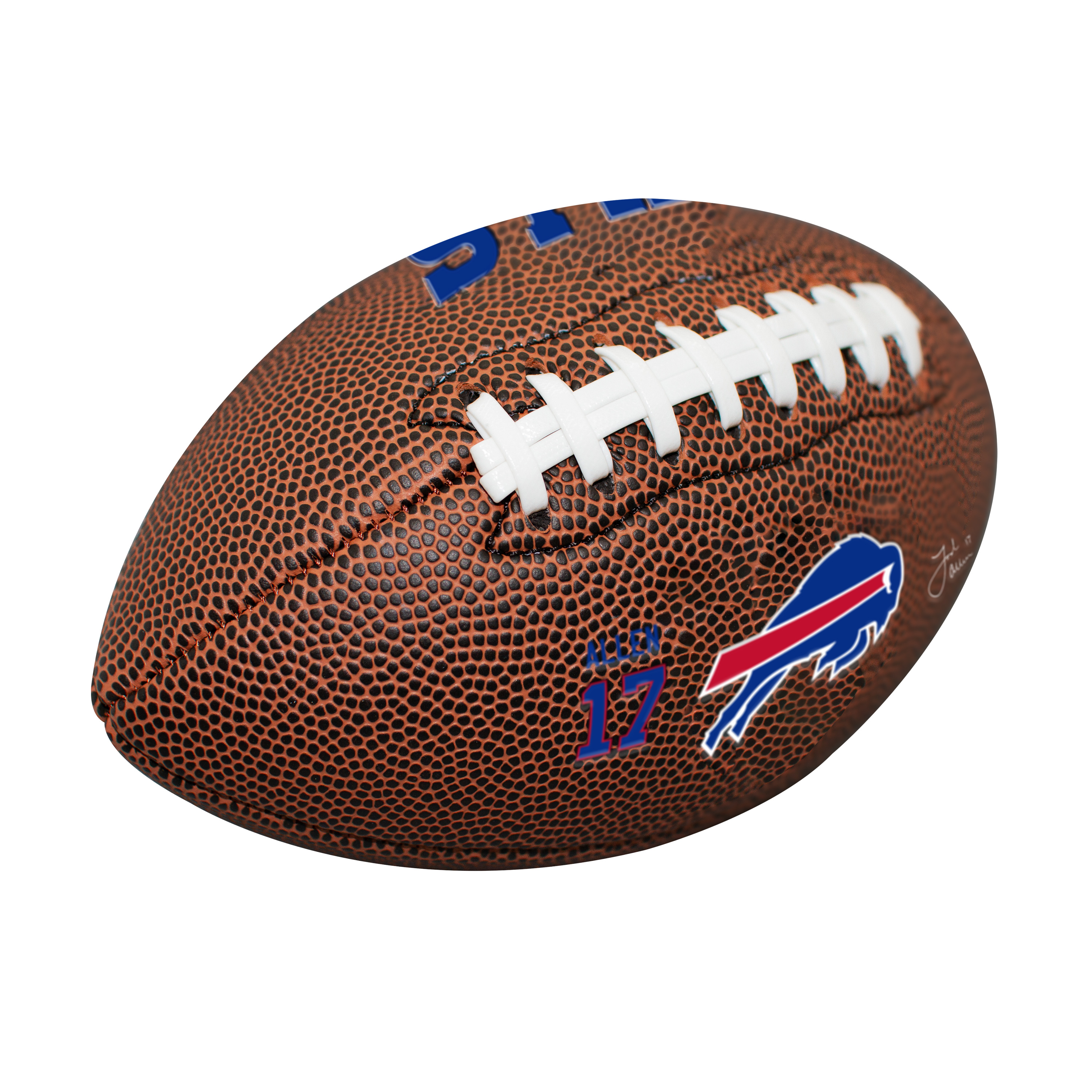 Buffalo Bills Mini Josh Allen Size Composite Football    