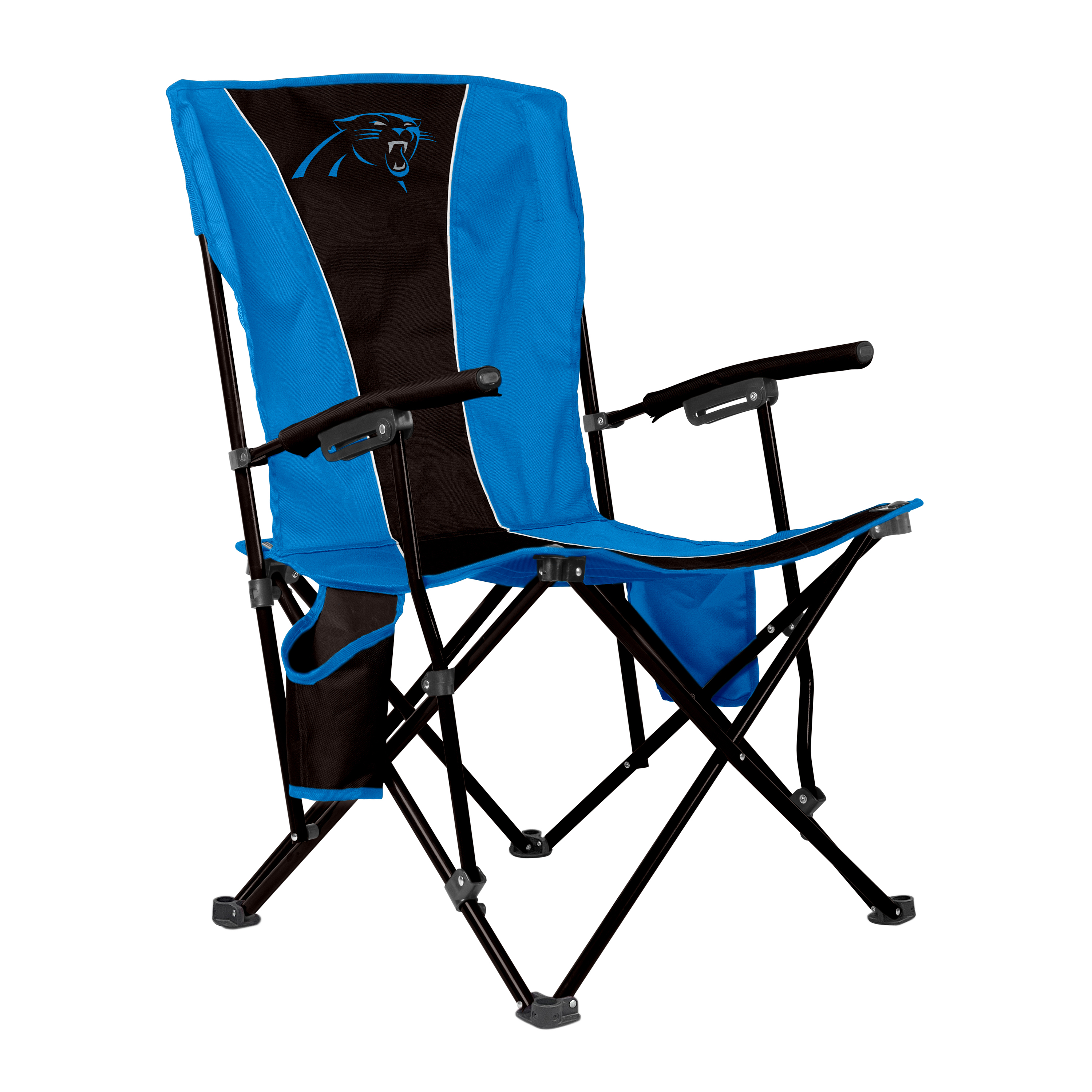 Carolina Panthers Big Boy  Hard Arm Folding Chair - Tailgate - Camping 