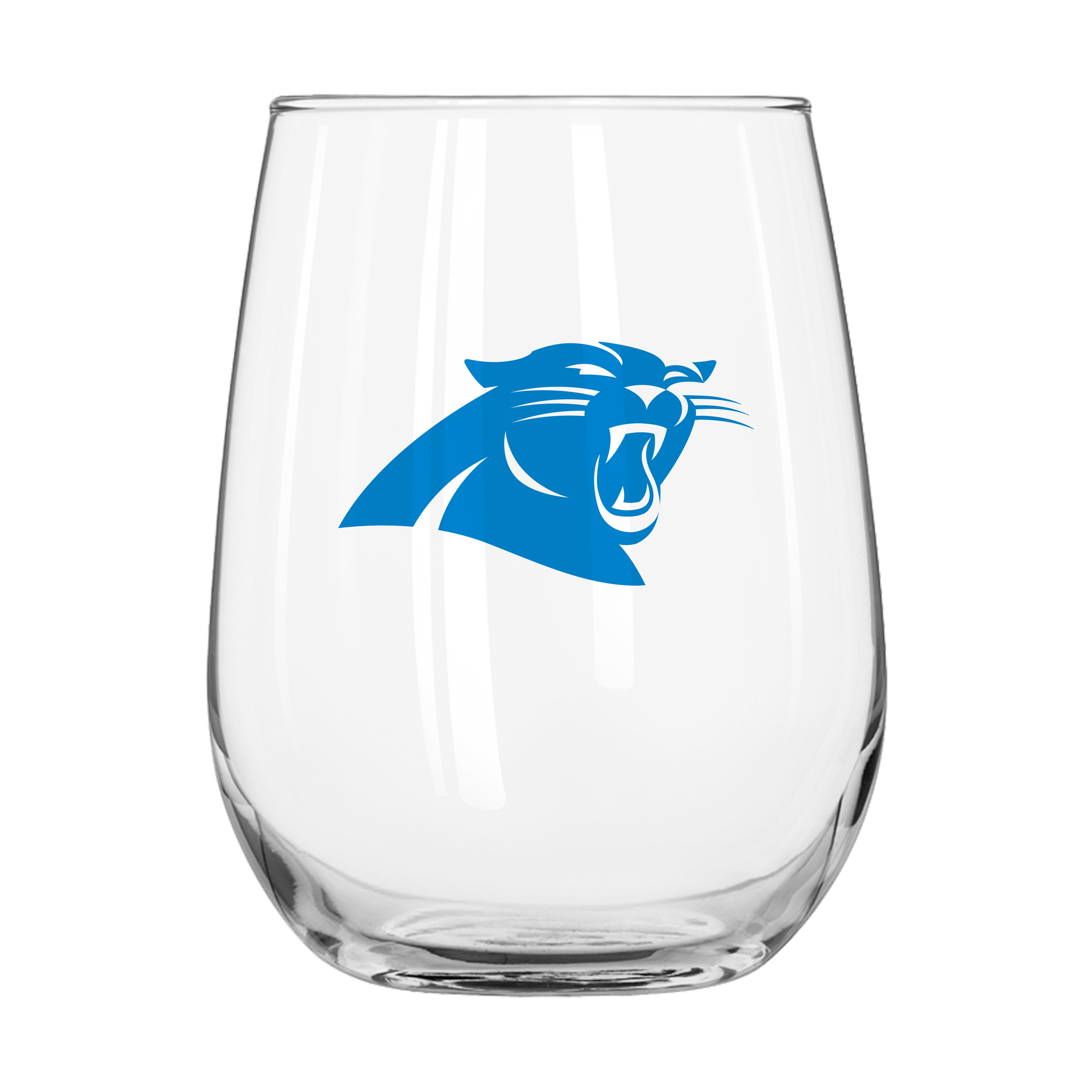 Carolina Panthers 16oz Gameday Curved Beverage Glass    
