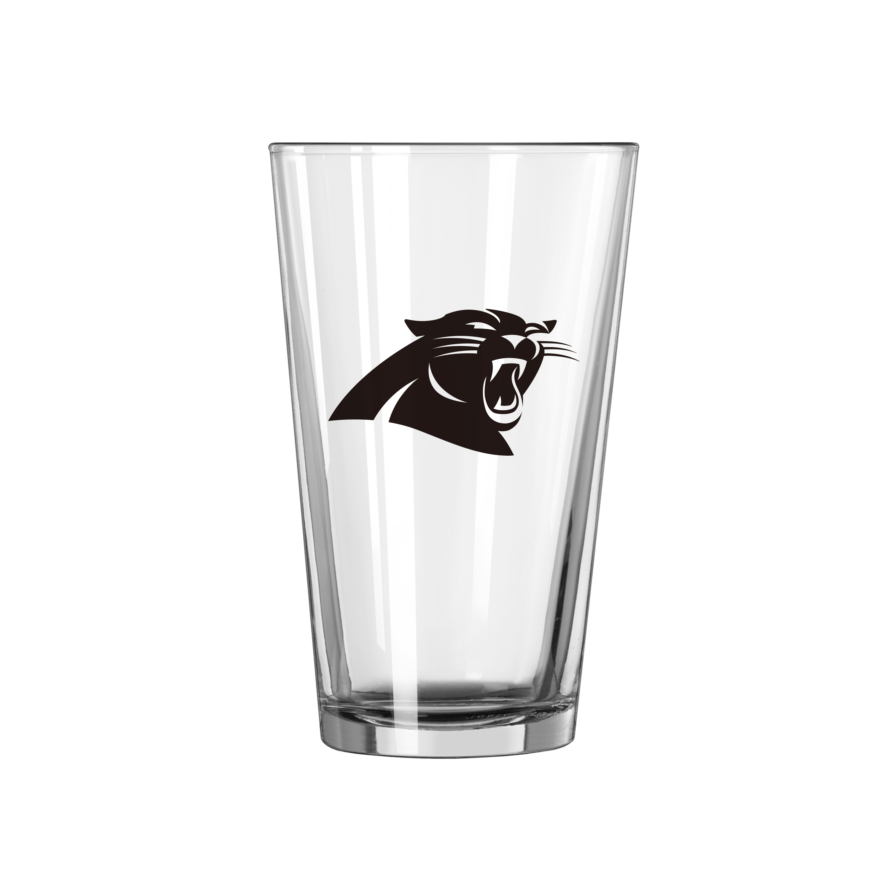 Carolina Panthers Black 16oz Gameday Pint Glass    