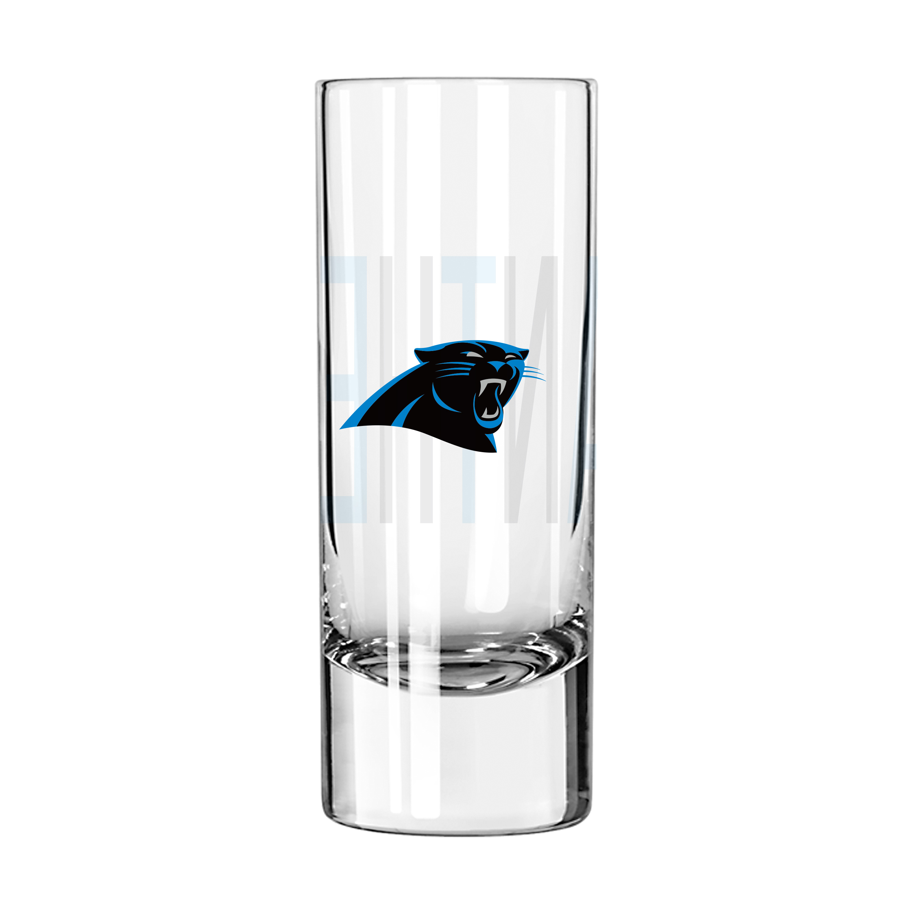 Carolina Panthers 2.5oz Overtime Shooter Glass    