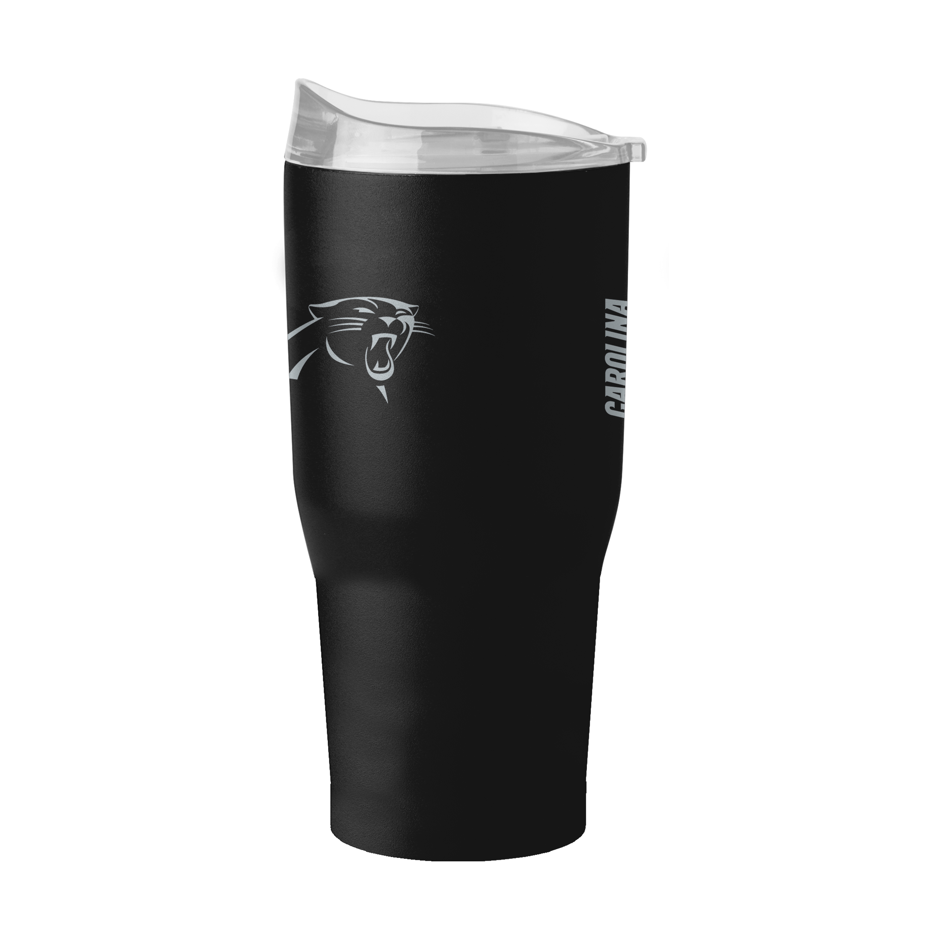 Carolina Panthers 30oz Etch Powder Coat Tumbler    