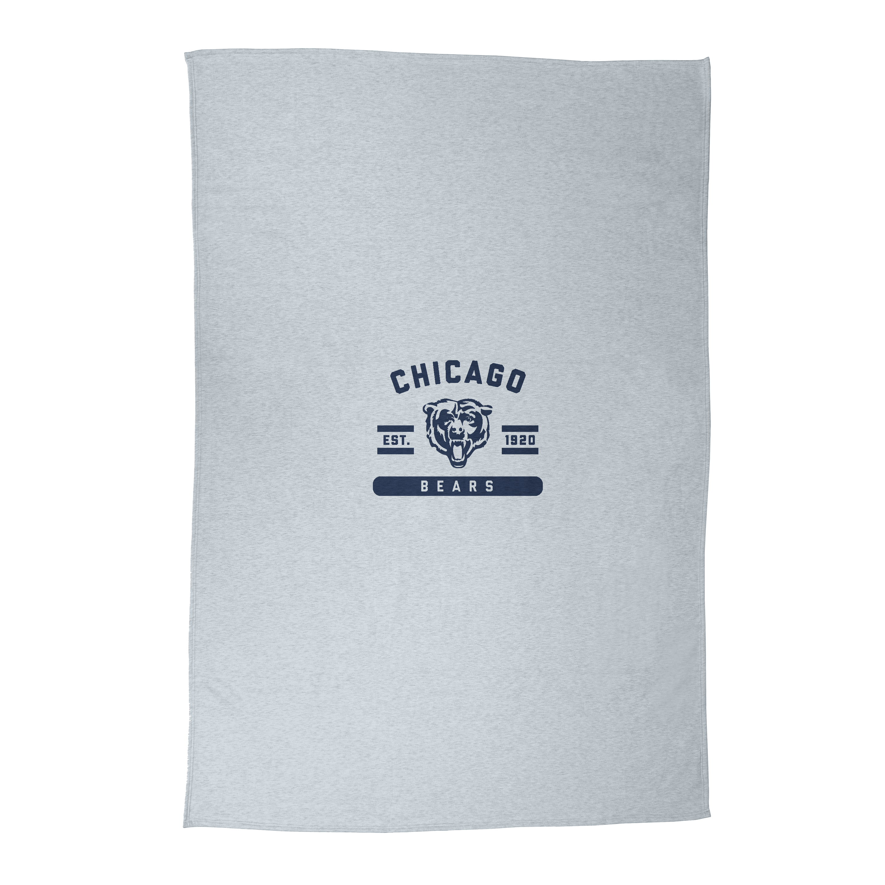 Chicago Bears Sublimated Sweatshirt Blanket    
