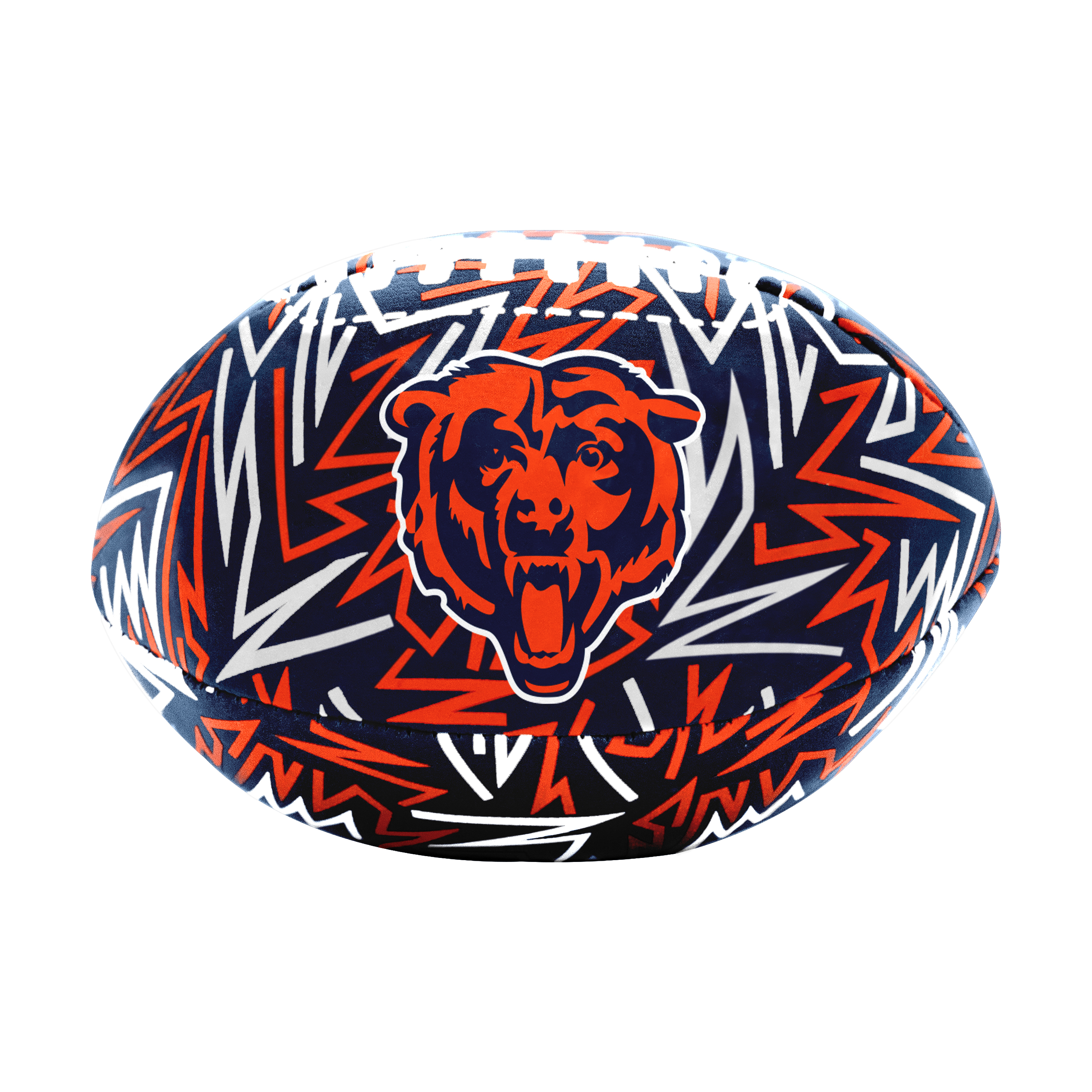 Chicago Bears Graffiti Micro Soft Football    