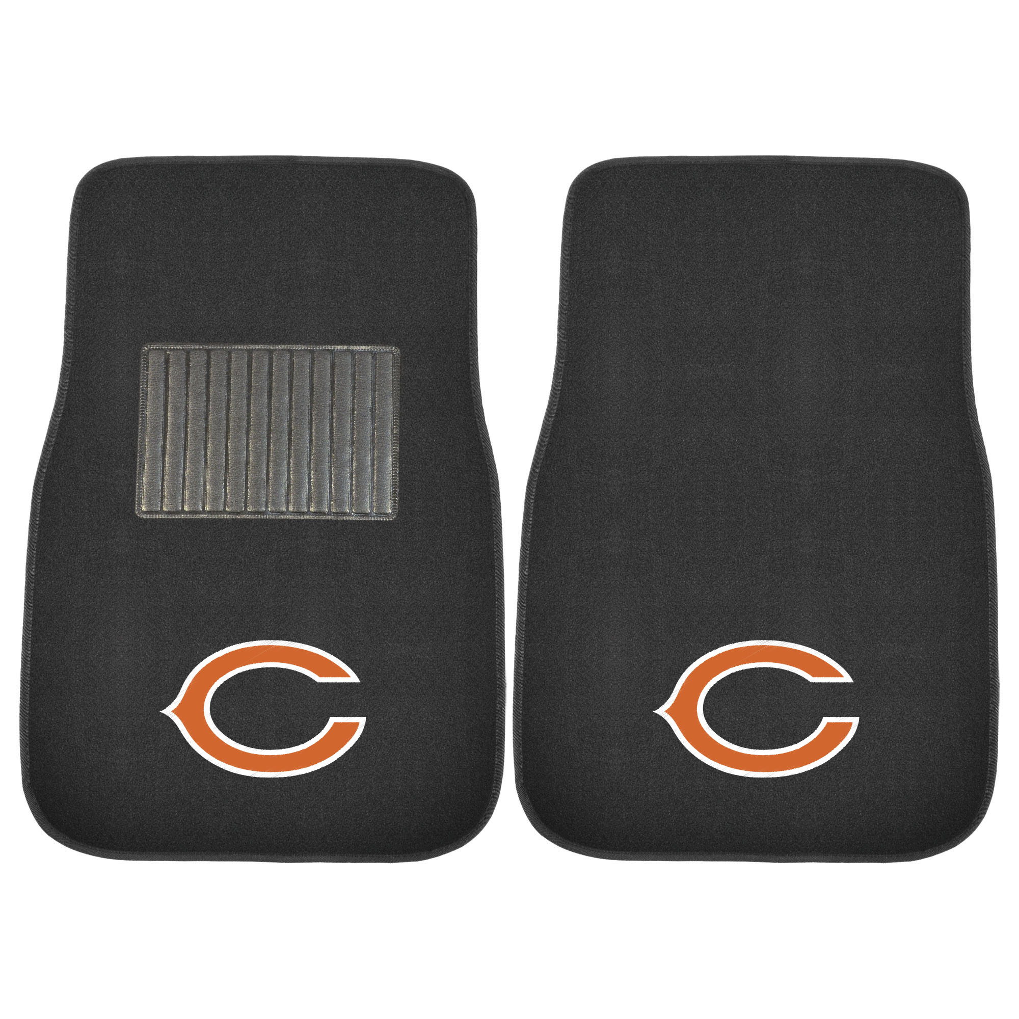Chicago Bears 2-pc Embroidered Car Mat Set    