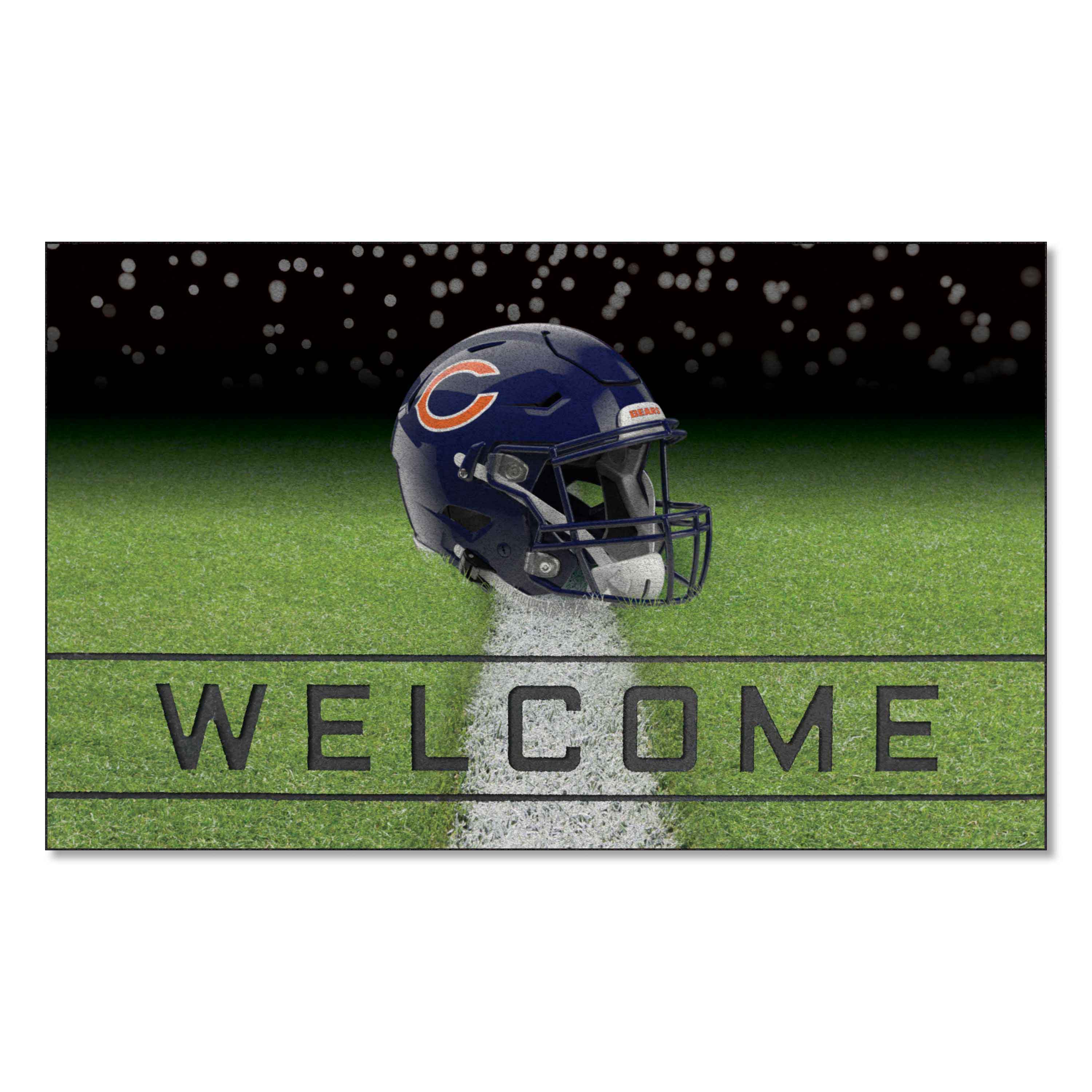 Chicago Bears Crumb Rubber Door Mat    