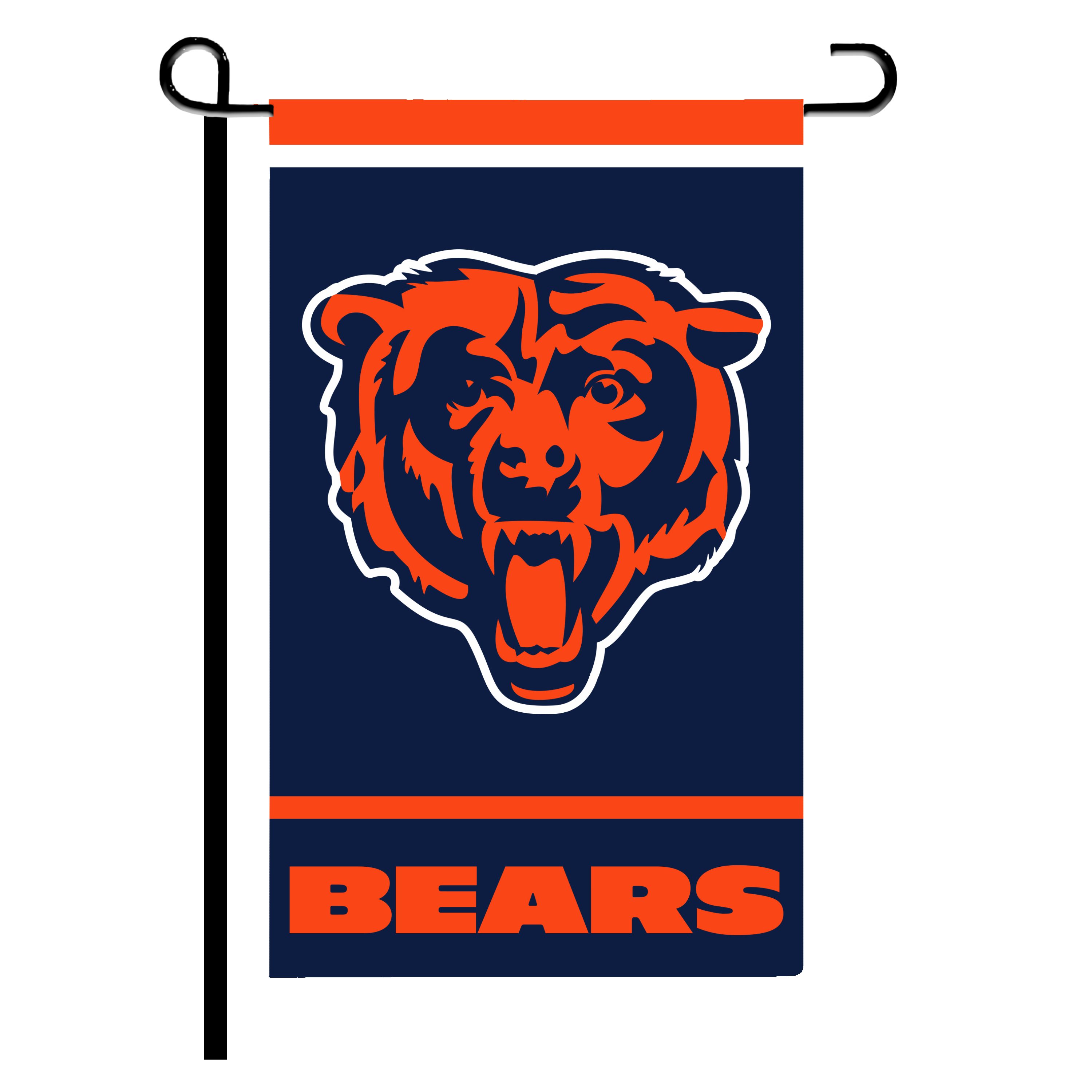 Chicago Bears Garden Flag 12x18  