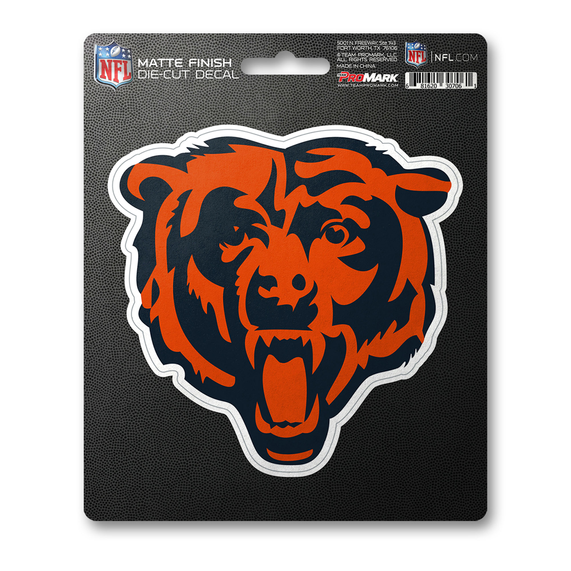 Chicago Bears Matte Decal    