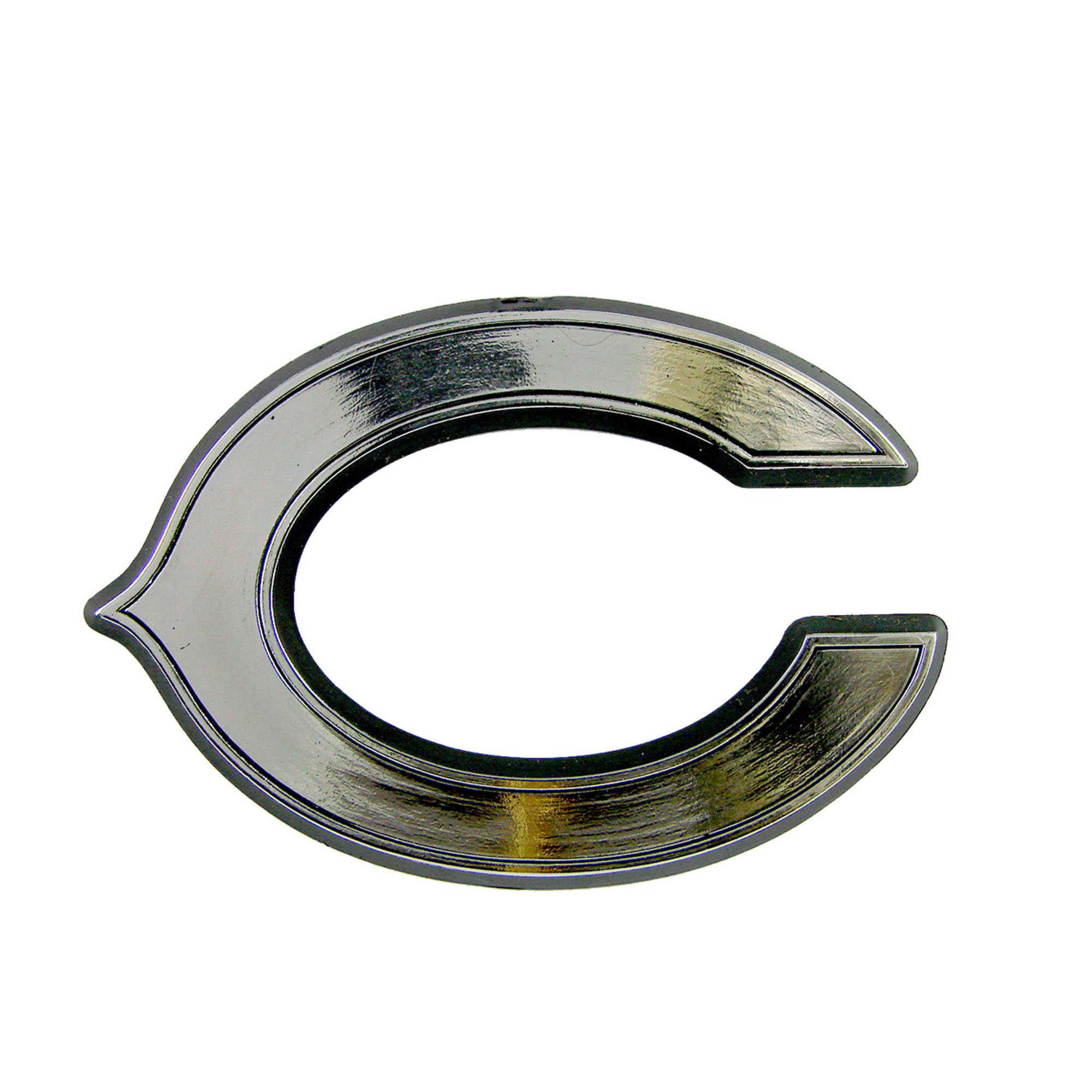 Chicago Bears Plastic Chrome Emblem    