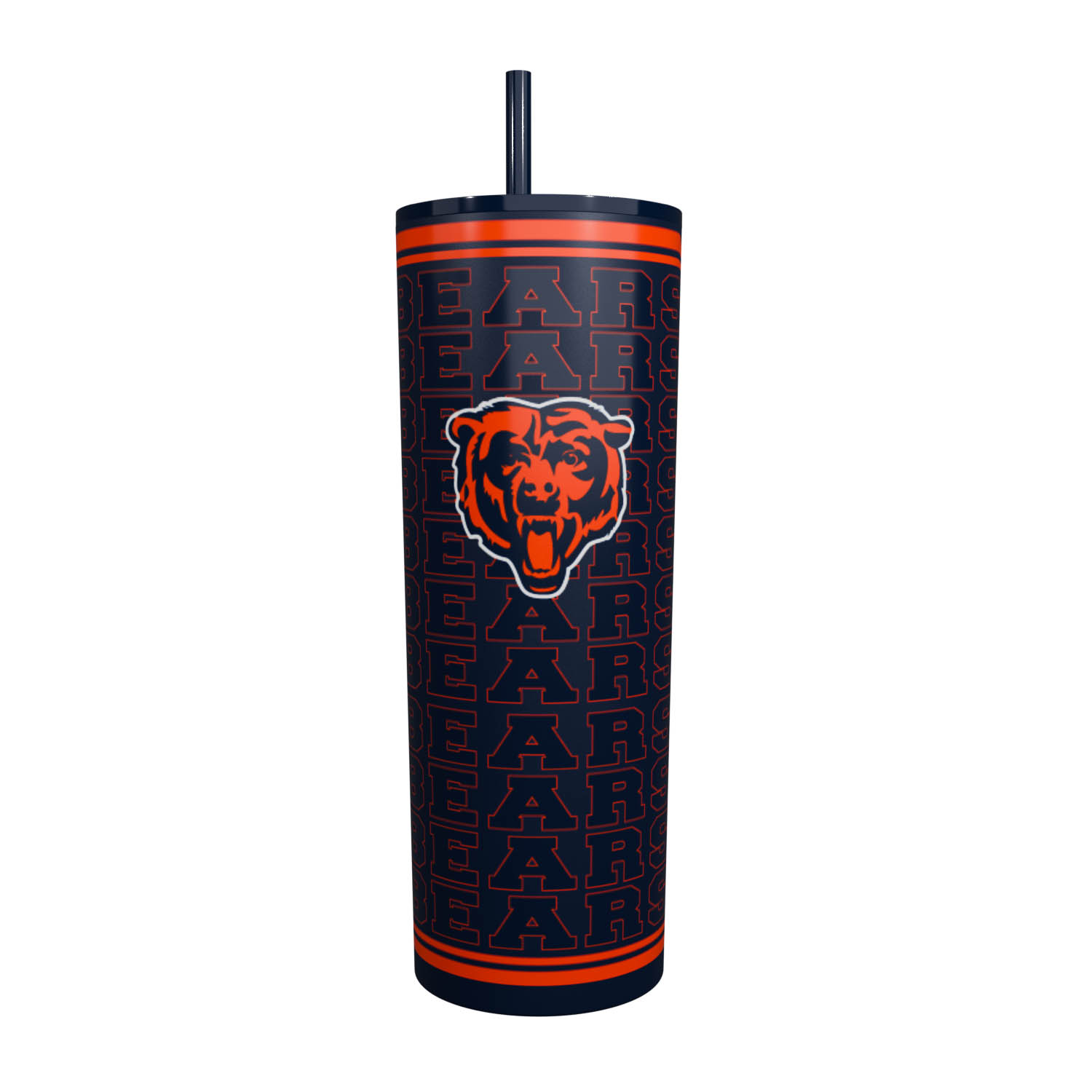 Chicago Bears 30oz Echo SS Straw Tumbler  