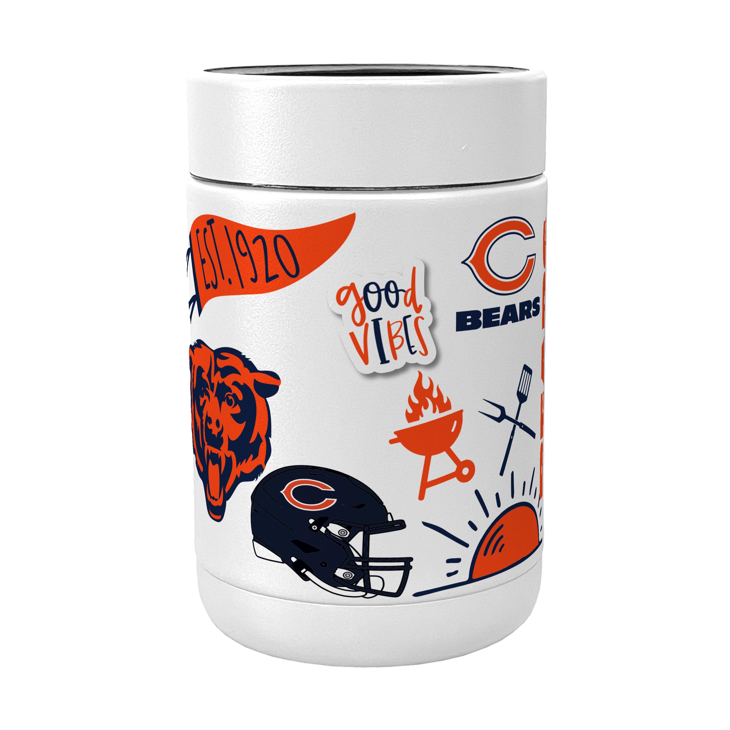 Chicago Bears Powder Native Coat Coolie    
