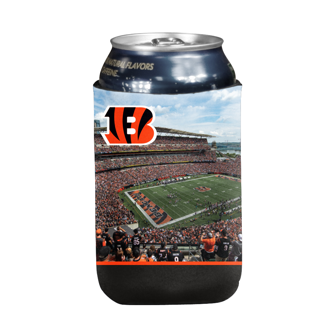 Cincinnati Bengals Flat Stadium coozie    