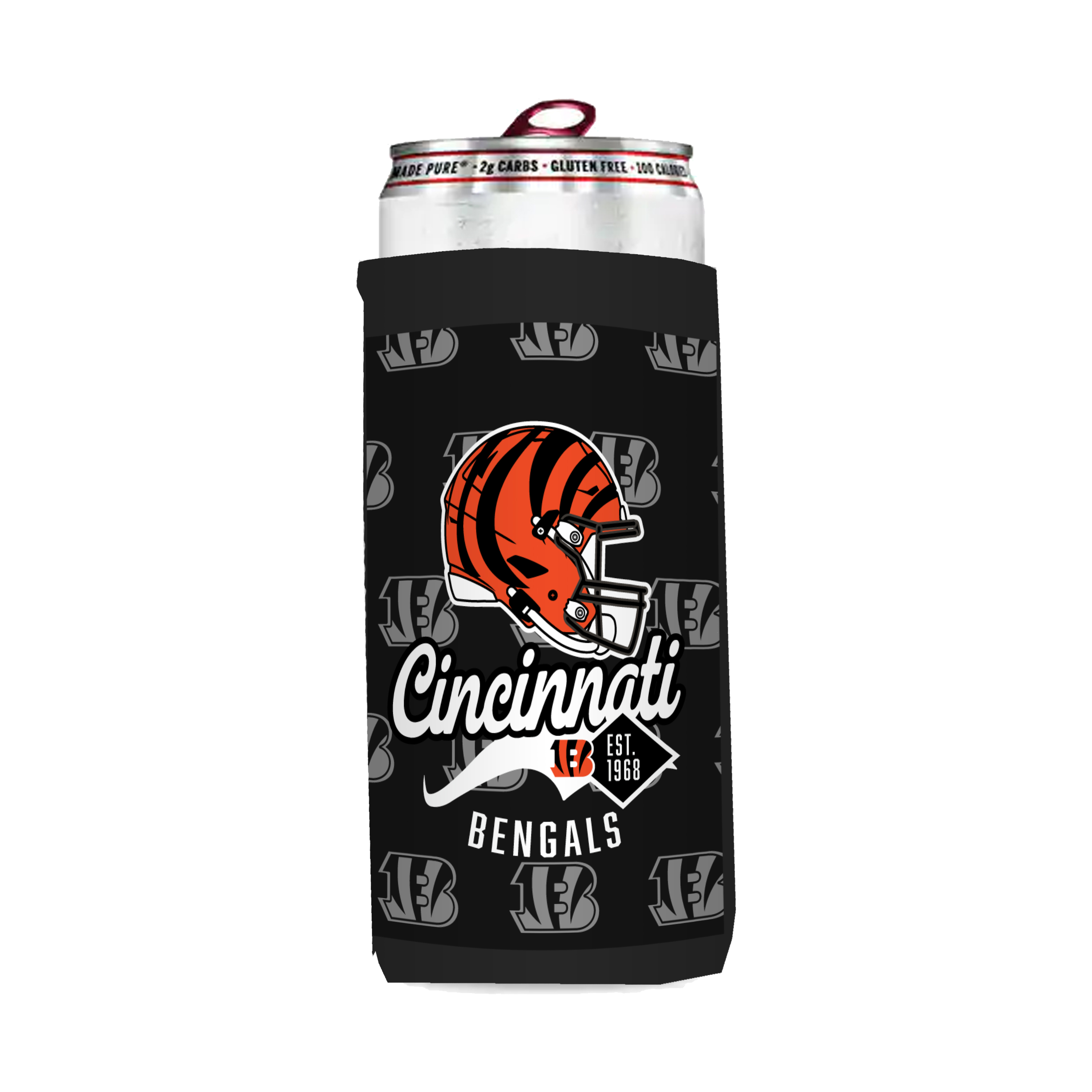 Cincinnati Bengals Insulated Shadow Slim Can Sleeve    