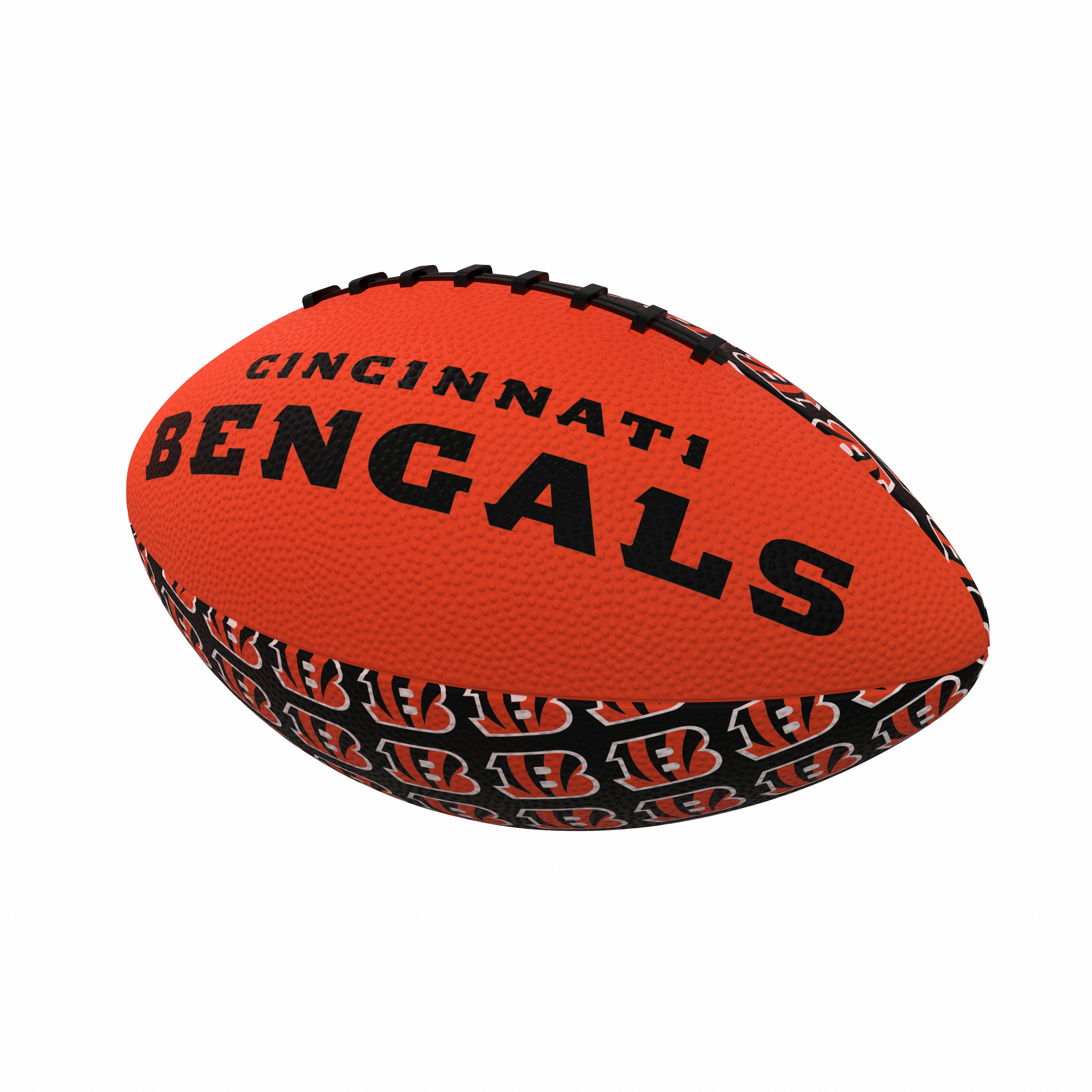 Cincinnati Bengals Mini Size Rubber Football    