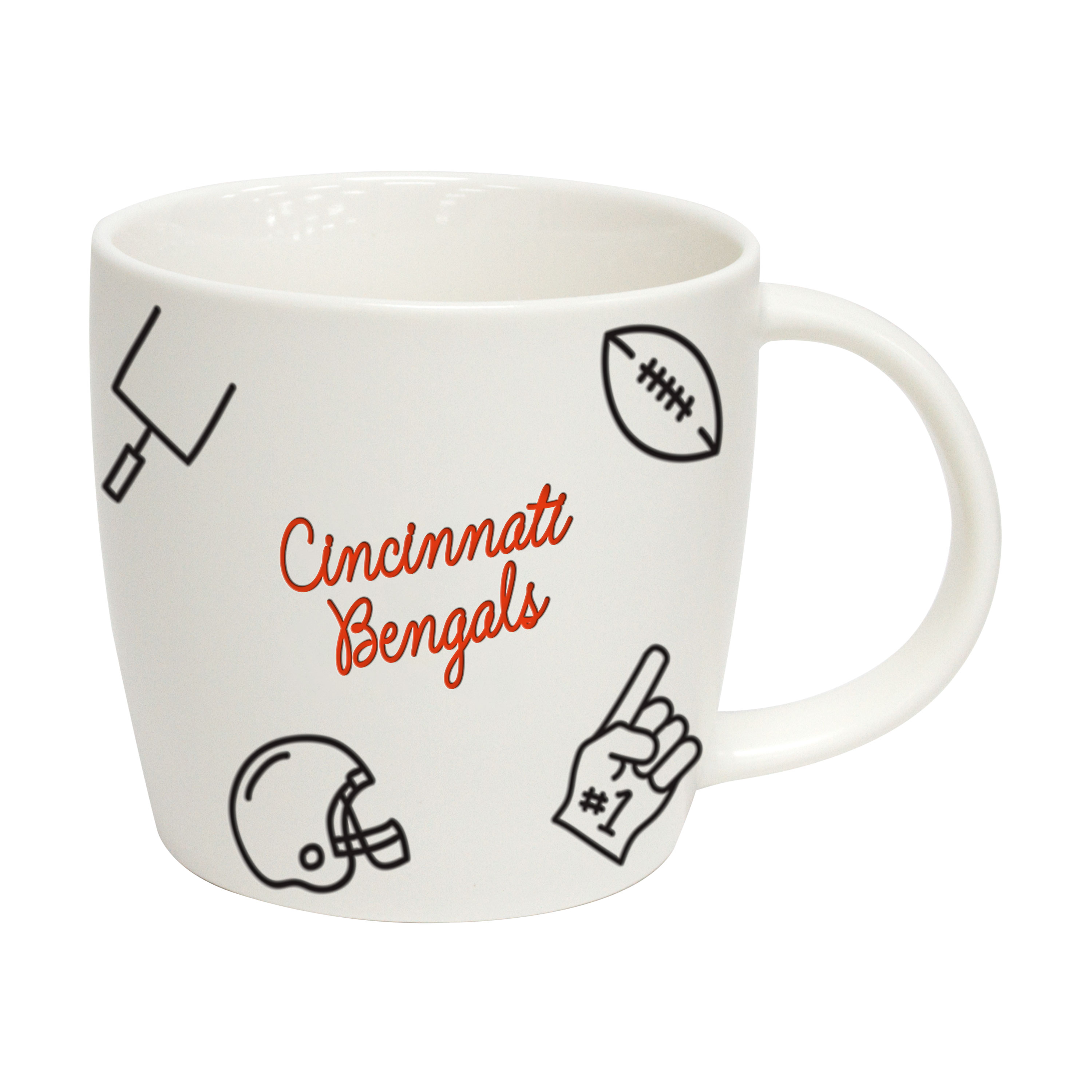 Cincinnati Bengals 18oz Playmaker Mug    