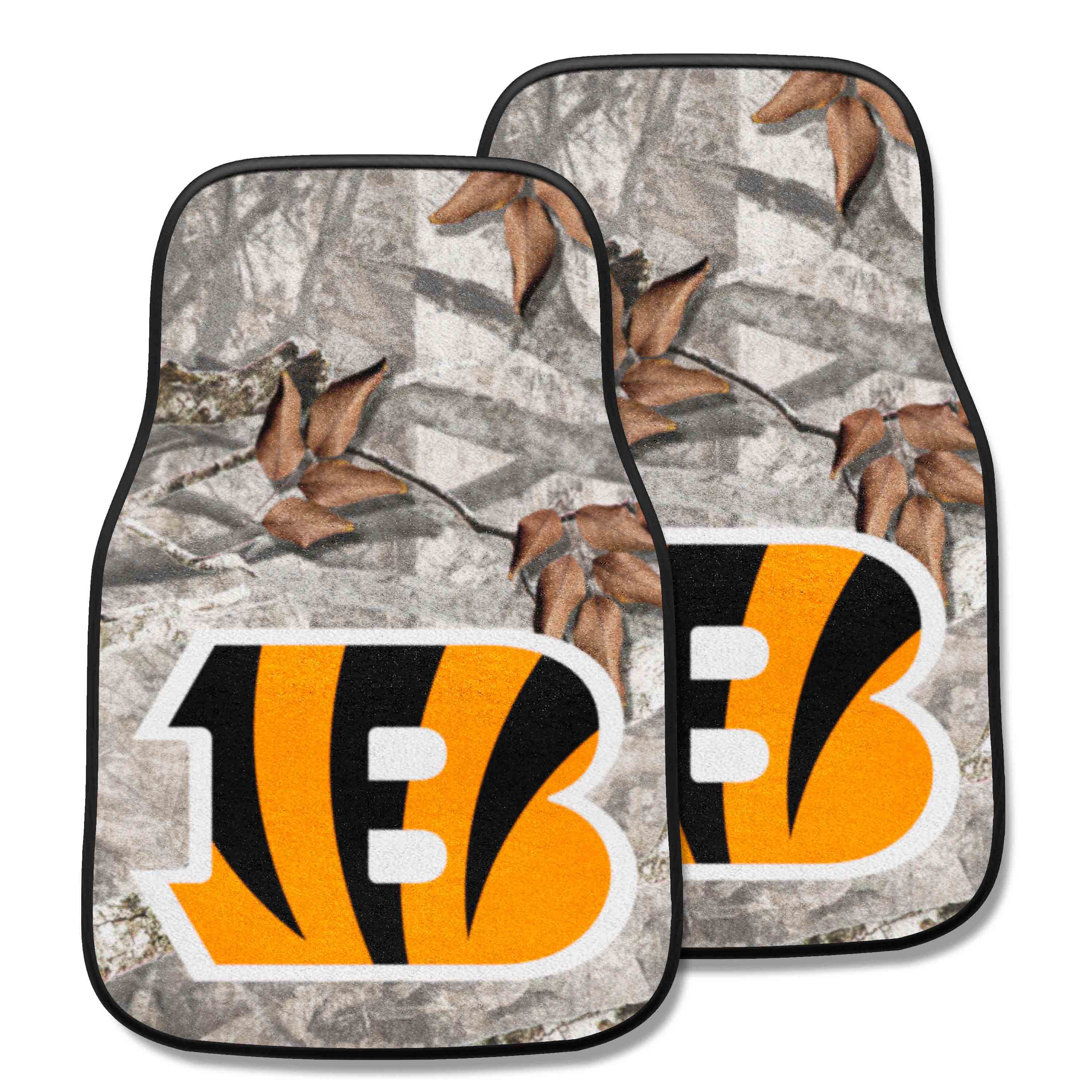 Cincinnati Bengals 2-pc Carpet Car Mat Set    